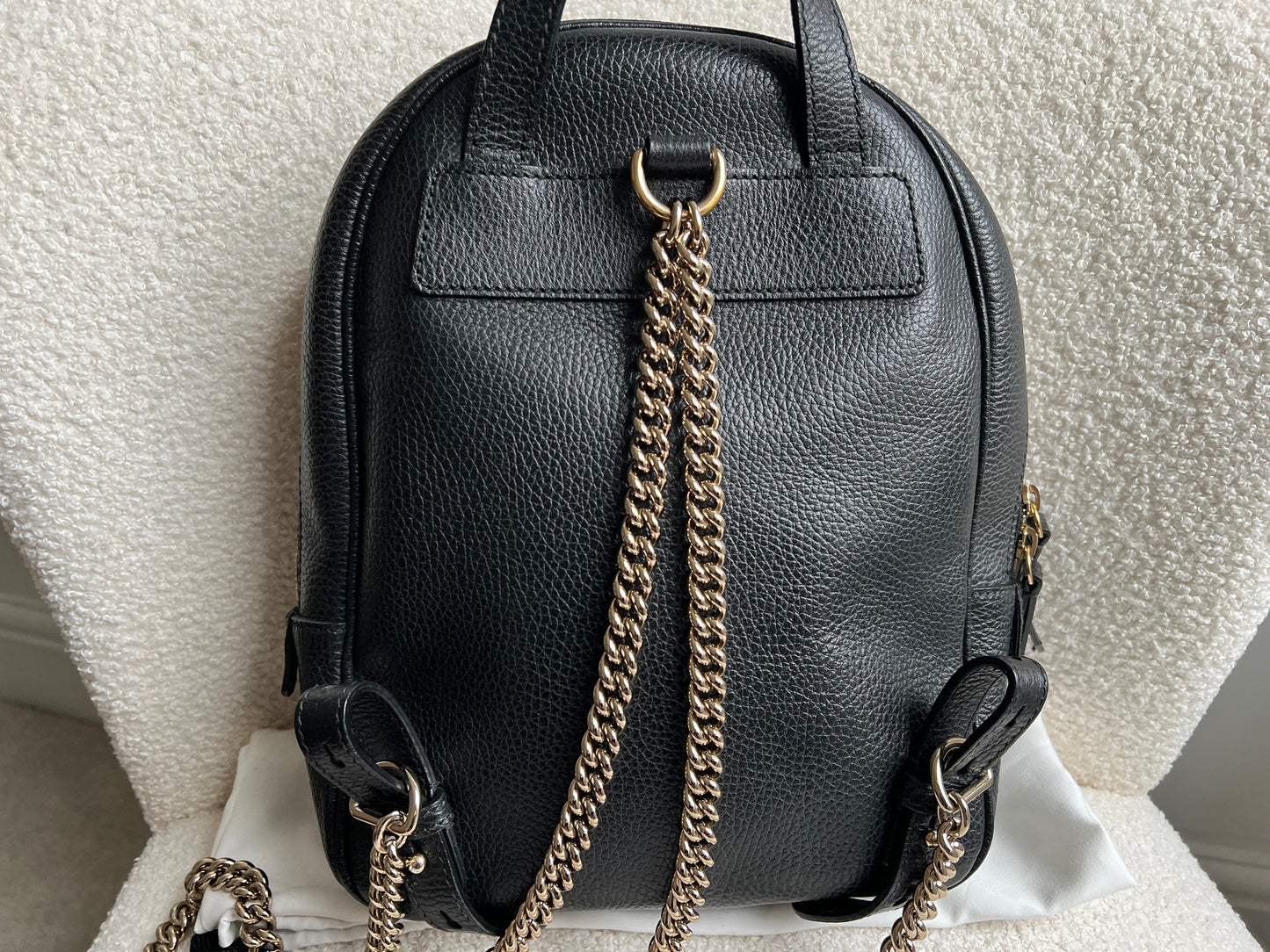 Gucci GG Black Soho Backpack