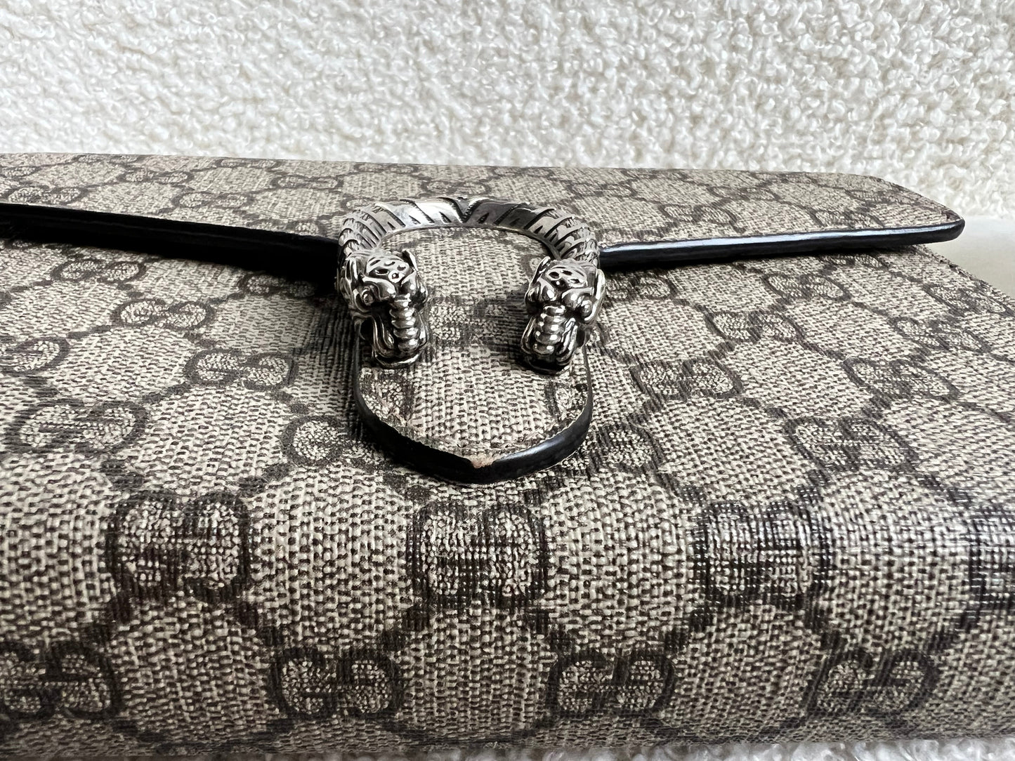 Gucci Dionysus GG Supreme Chain Wallet (RRP £1250)