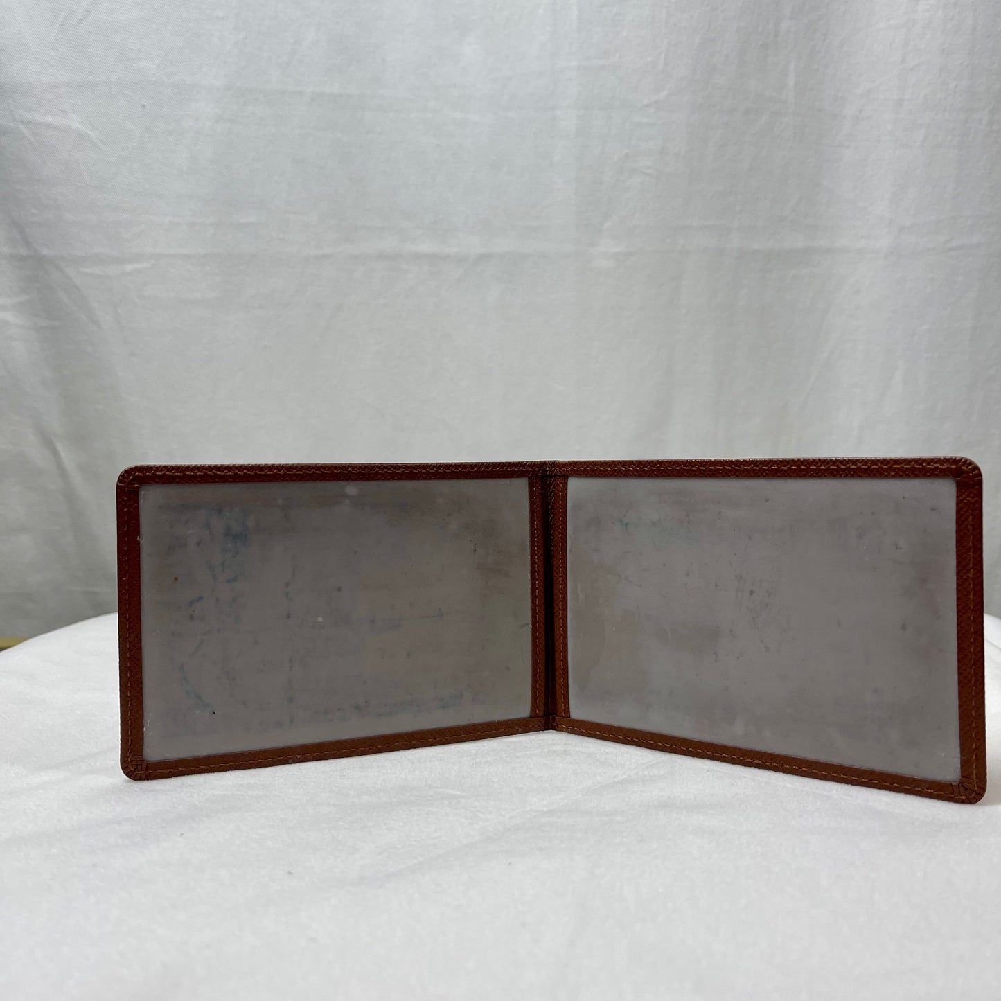 LOUIS VUITTON Brown Taiga Men's Wallet Set TS3695