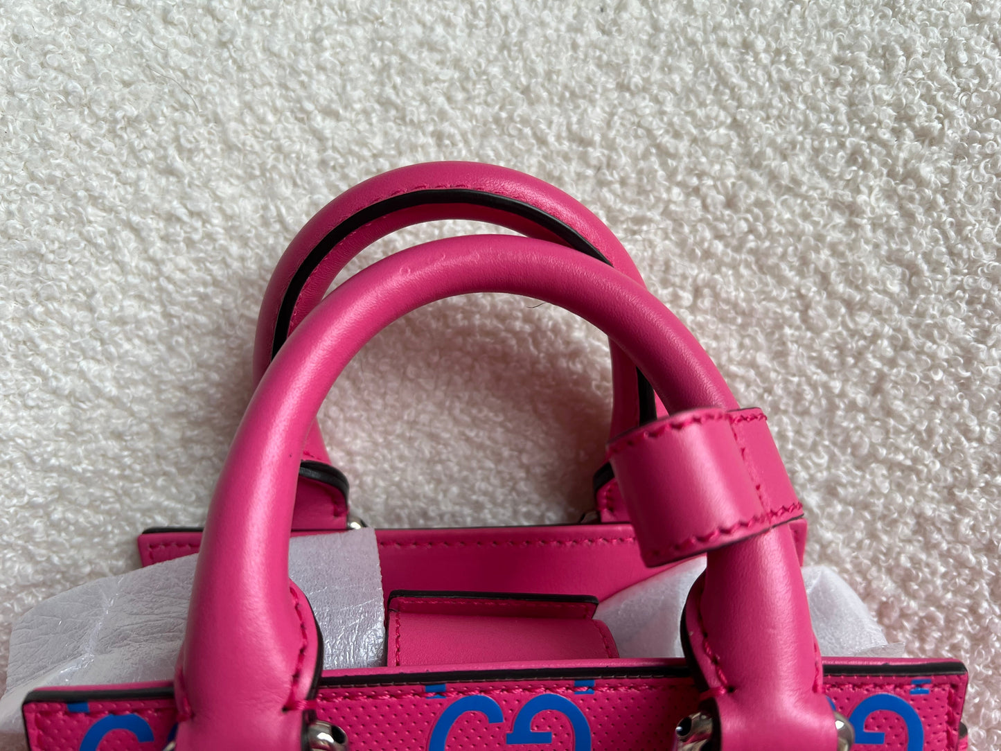 Gucci Pink Mini GG Tote Bag