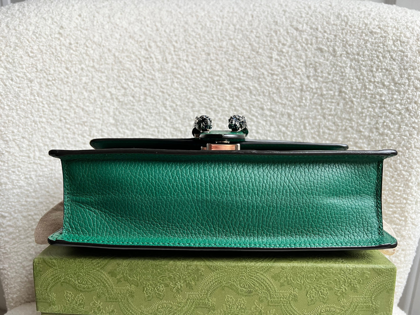 Gucci Dionysus GG Green Small Shoulder Bag (RRP £2,670)