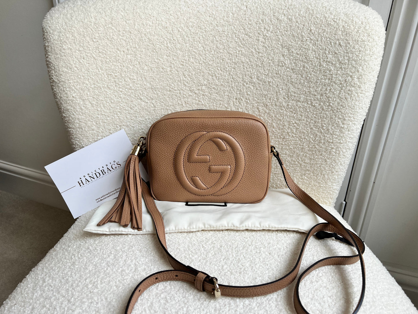 Gucci Rose Beige Soho Disco (RRP £1050)