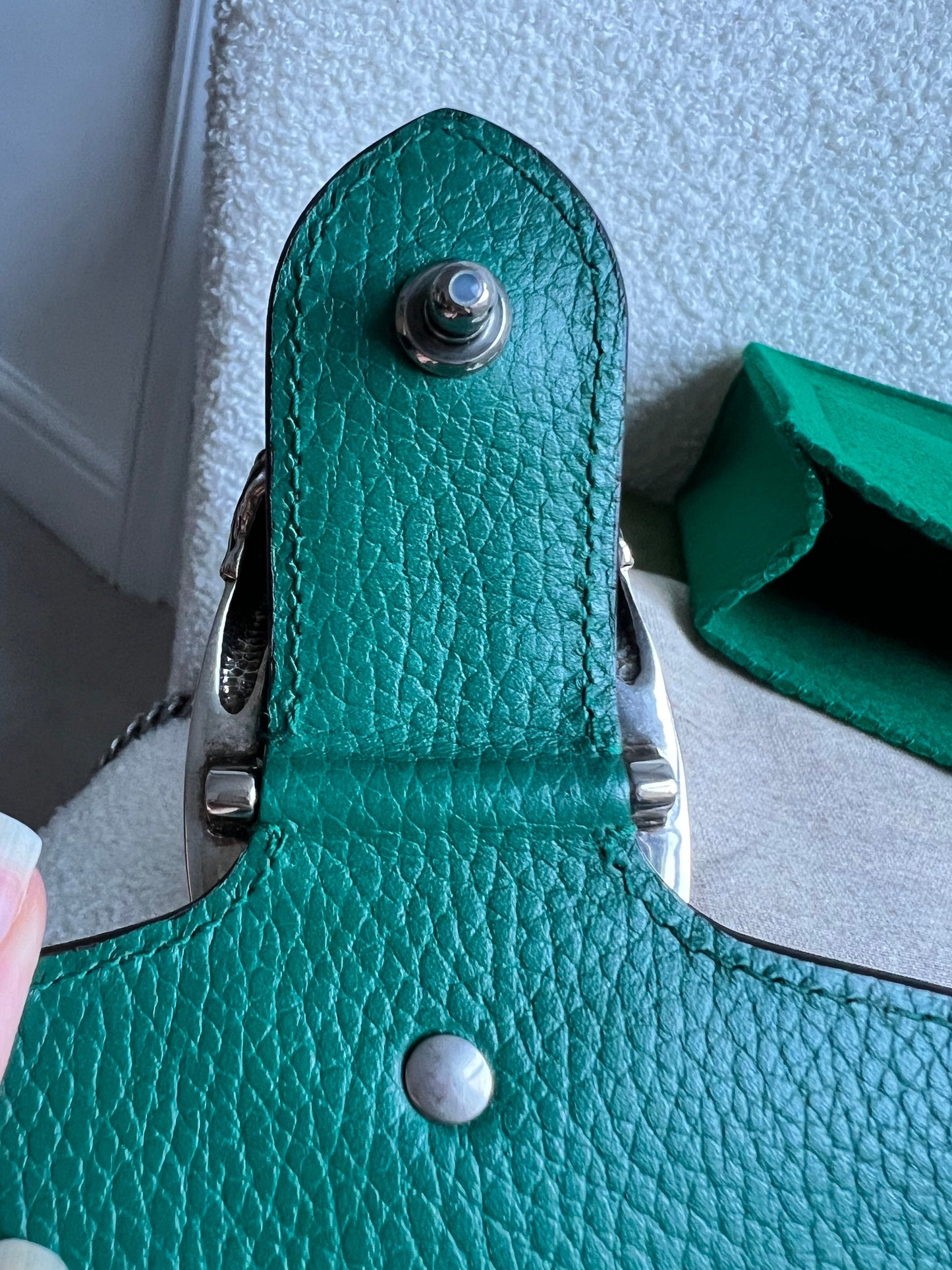 Gucci Dionysus GG Green Small Shoulder Bag (RRP £2,670)