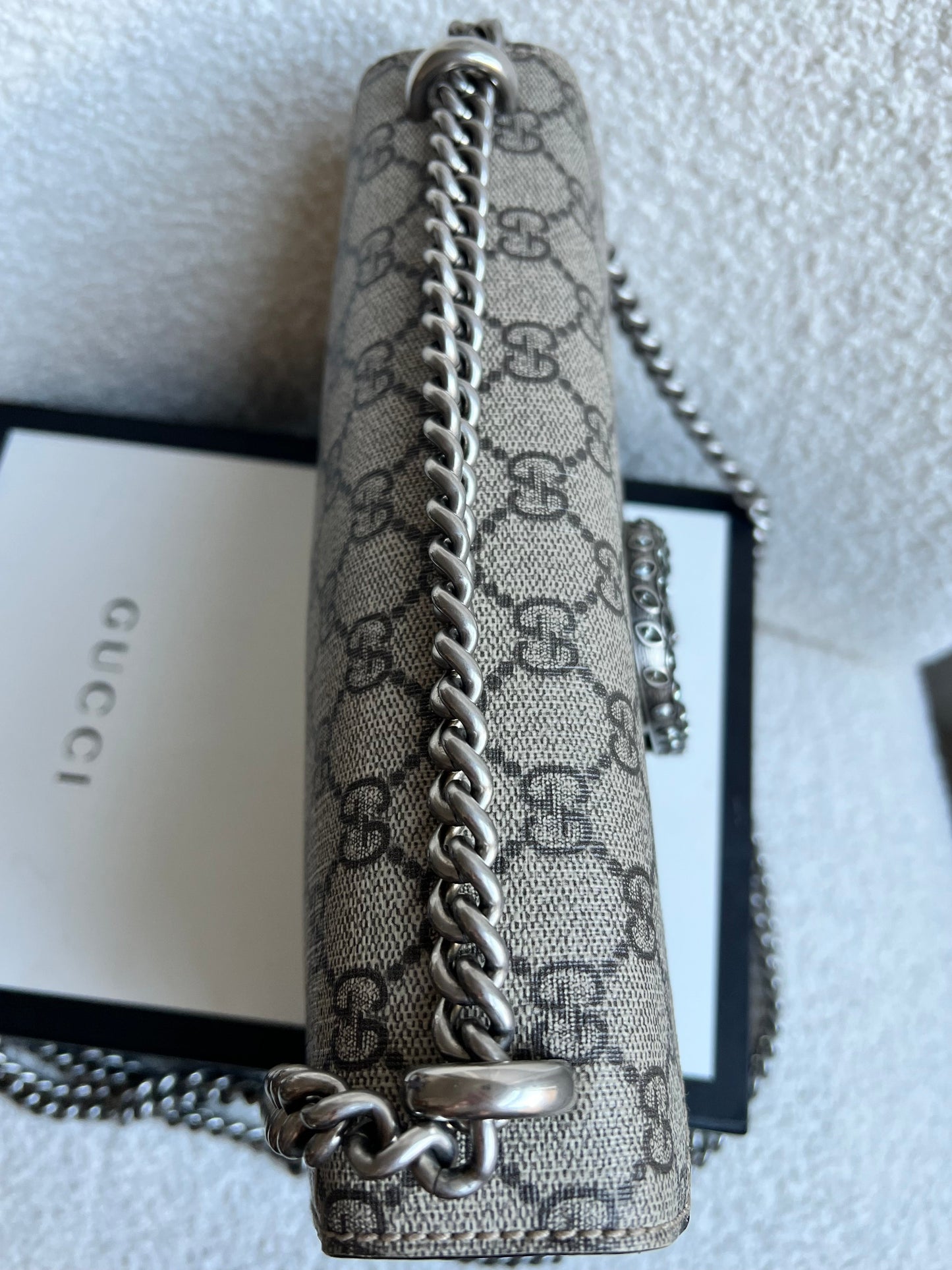 Gucci Dionysus GG Supreme Small Shoulder Bag (RRP £2,280)