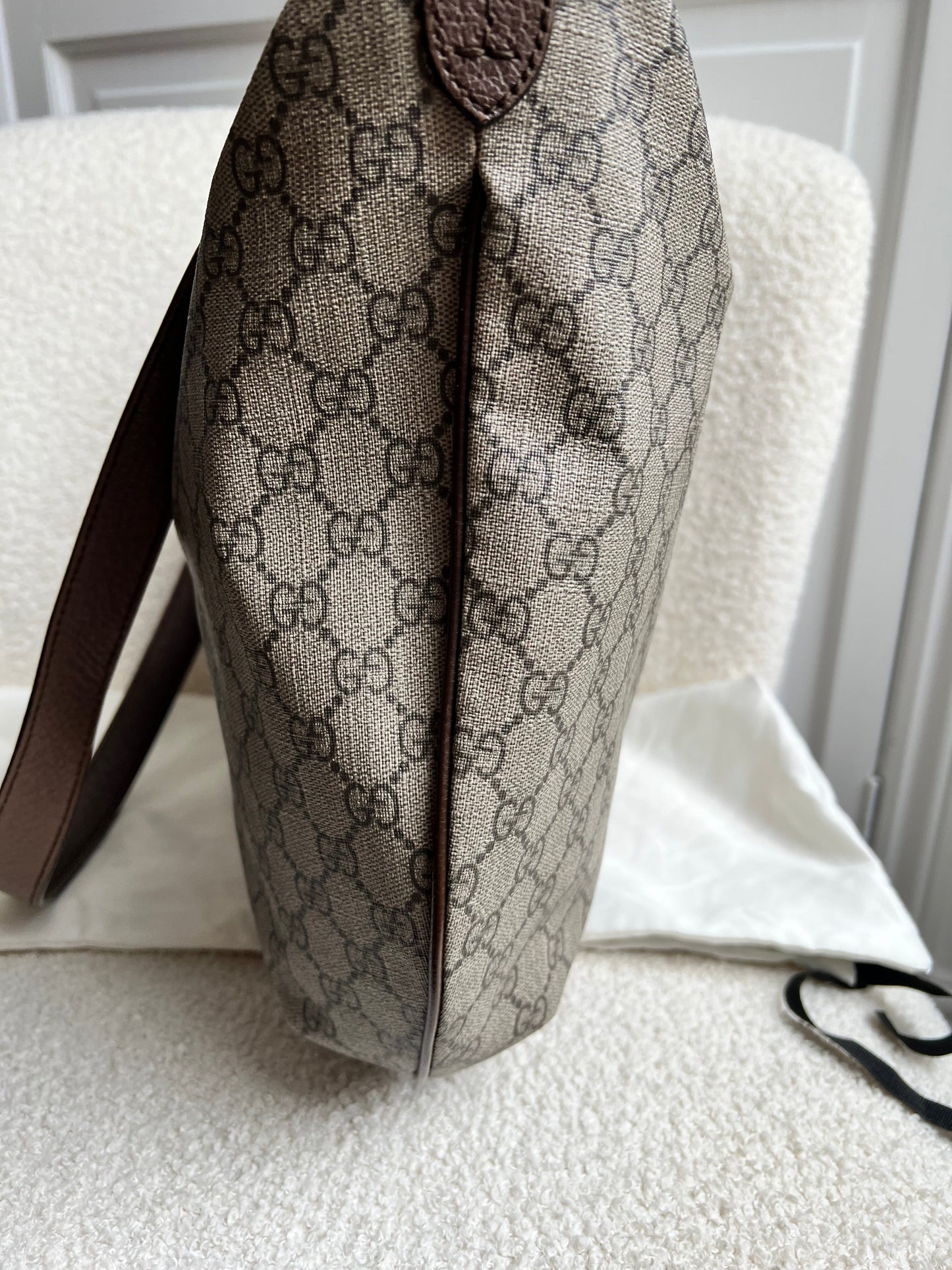 Gucci GG Supreme Ophidia Large Shoulder Bag (RRP £1090)