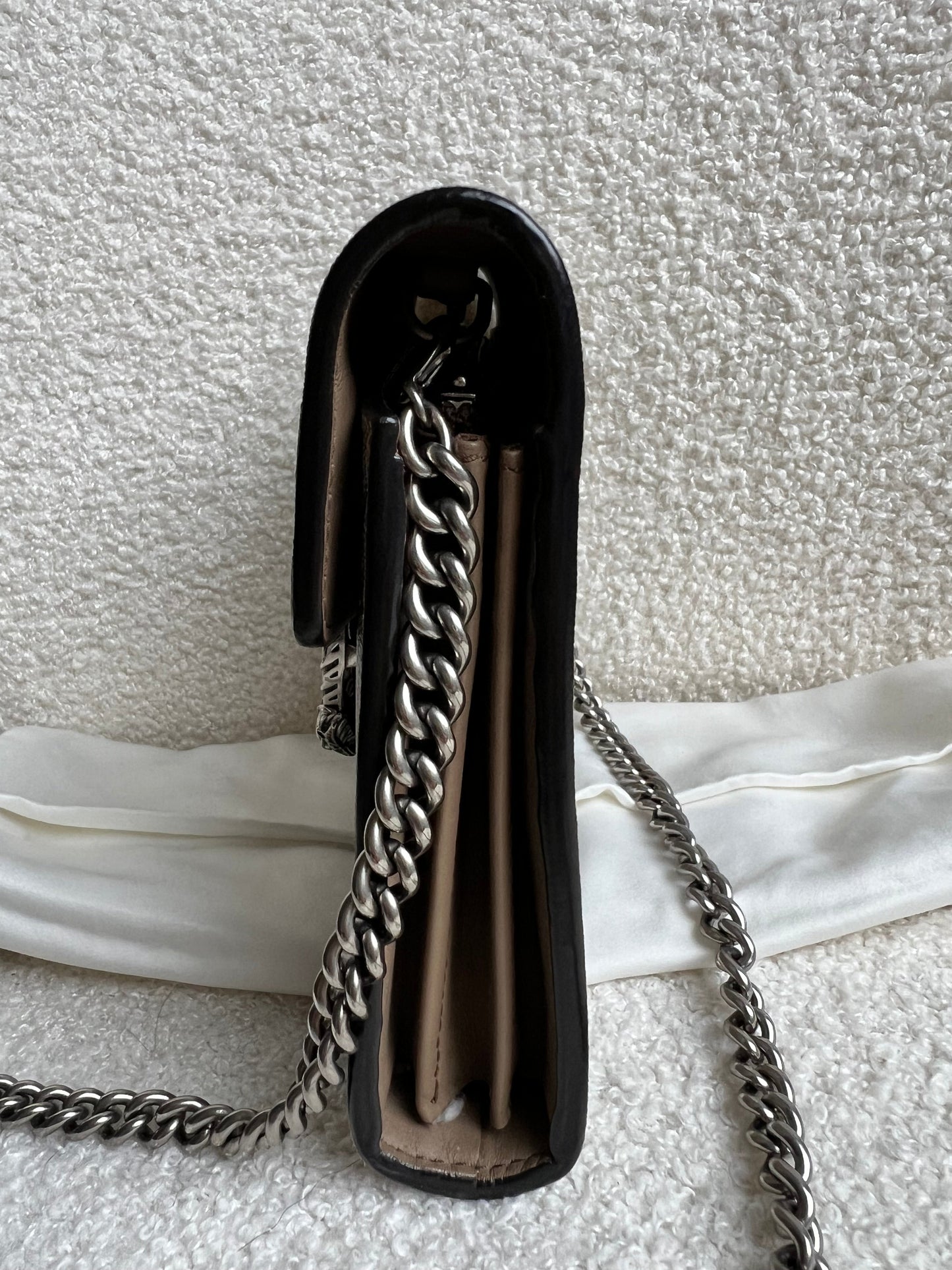 Gucci Dionysus GG Supreme Chain Wallet (RRP £1250)