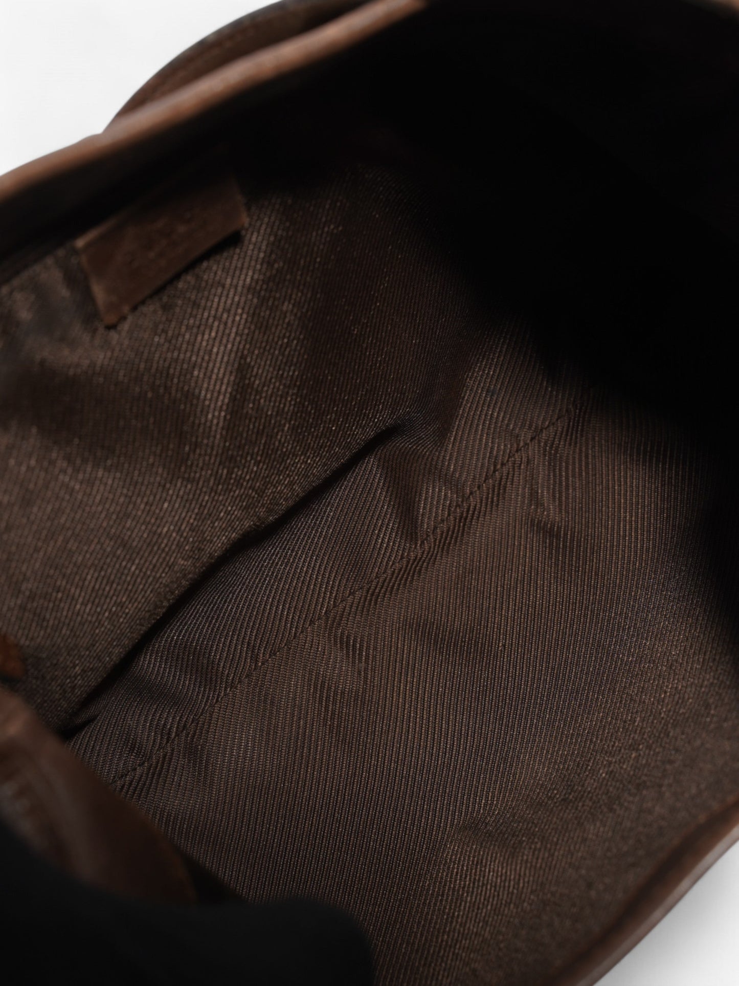 Gucci Vintage Jackie GG Supreme / Brown Canvas Small