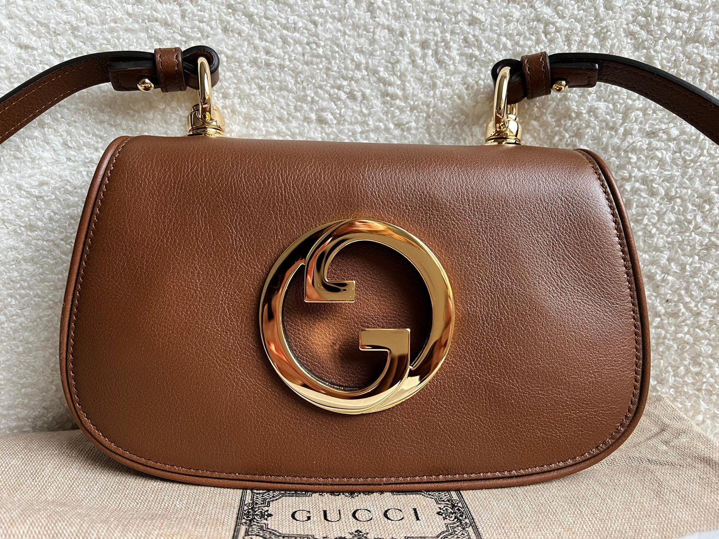 Gucci Tan Blondie Small Shoulder Bag (RRP £1940)