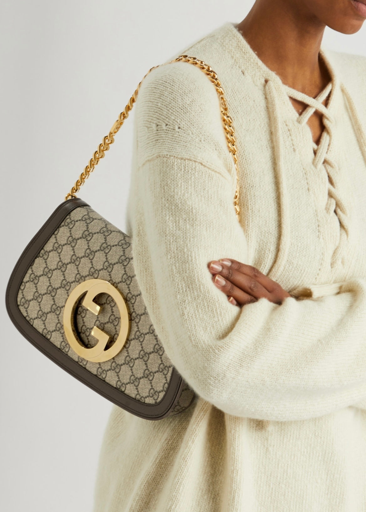 Gucci Supreme Blondie Shoulder Bag (RRP £1990)