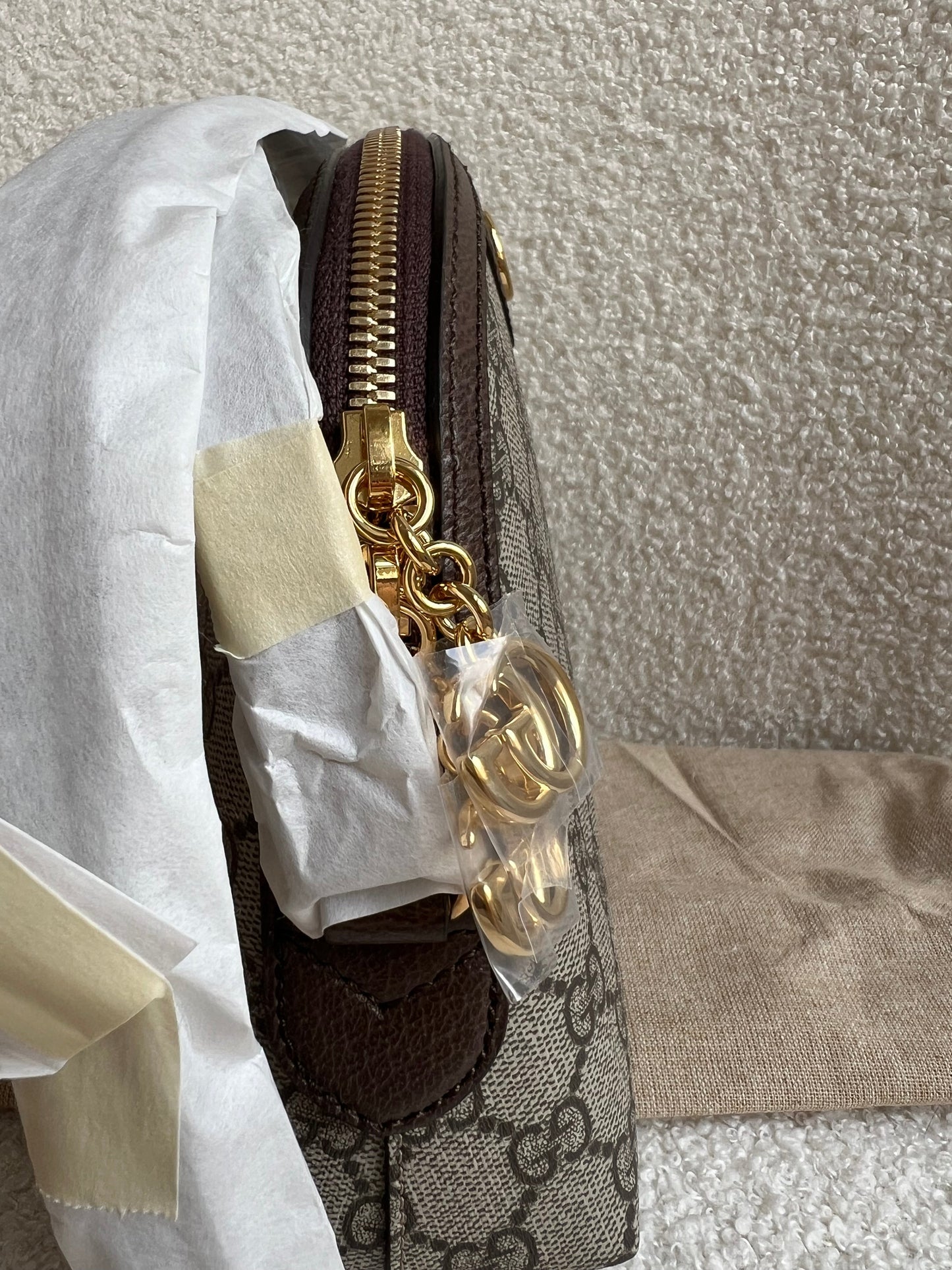 Gucci Ophidia GG Supreme Rounded Top Shoulder Bag (RRP £1,380)