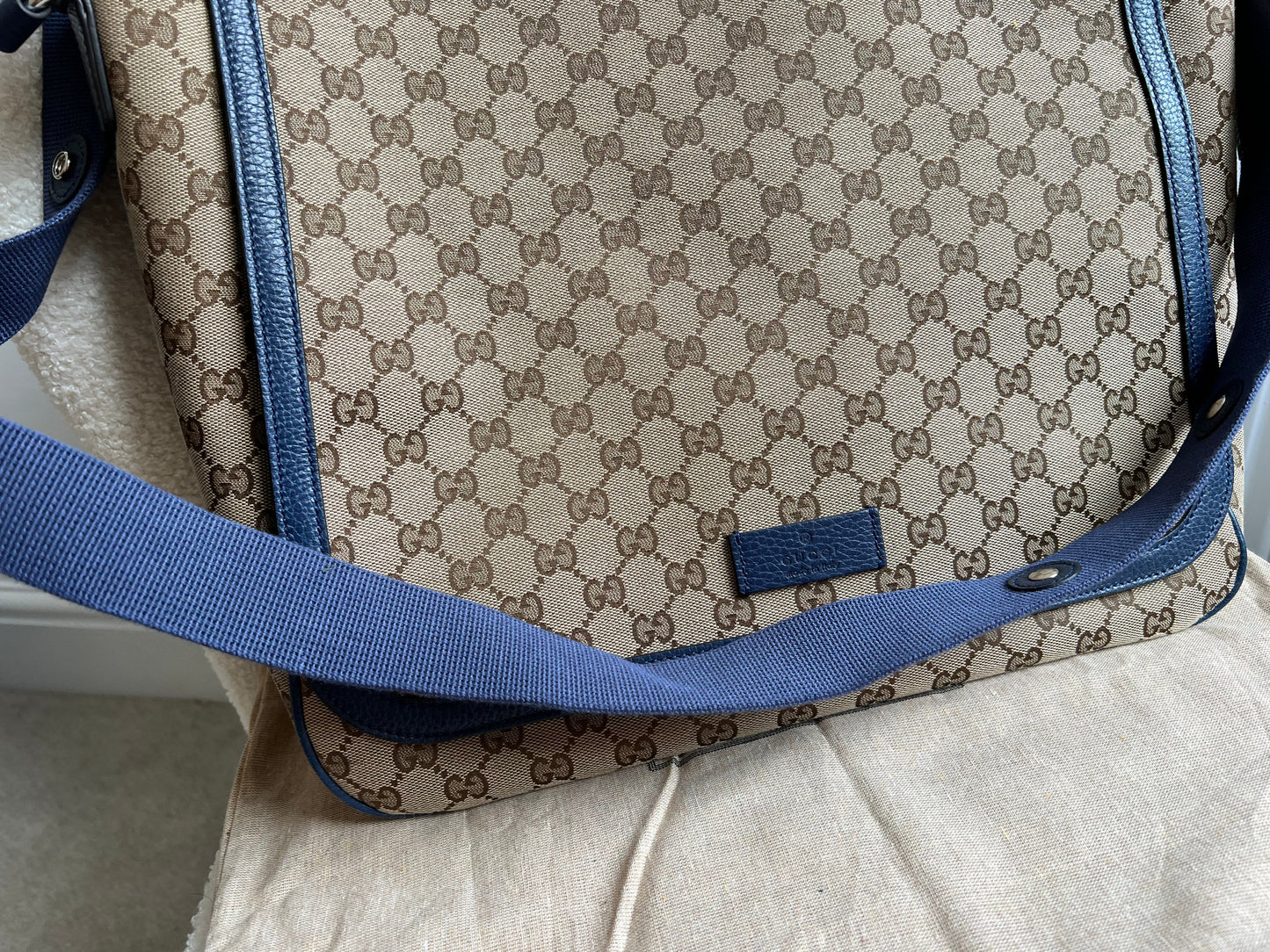 Gucci GG Canvas Baby Changing Bag