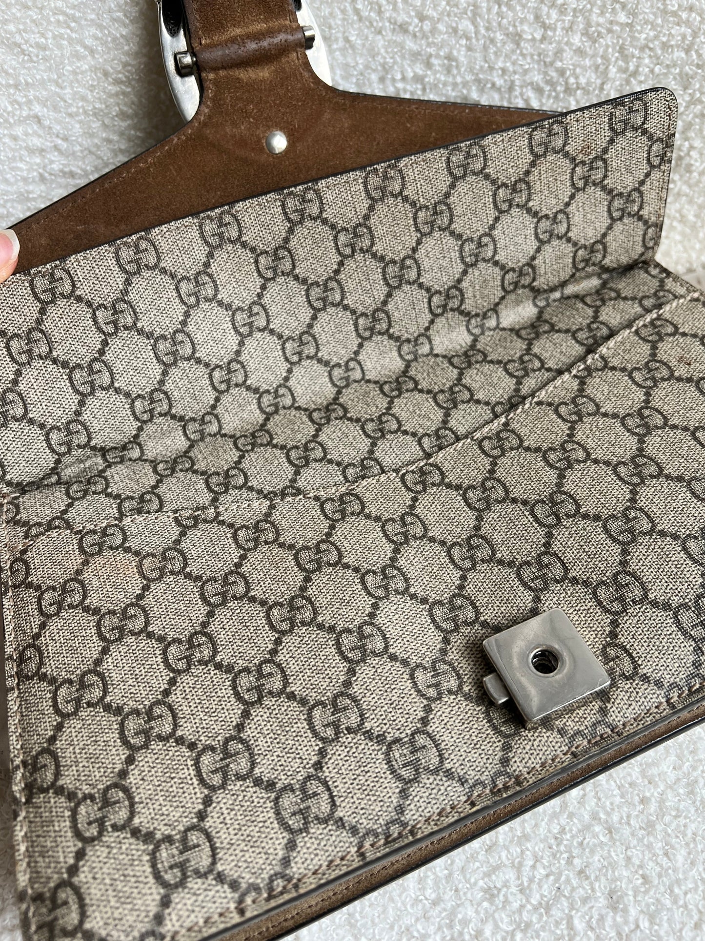 Gucci Dionysus GG Supreme Small Shoulder Bag (RRP £2,400)