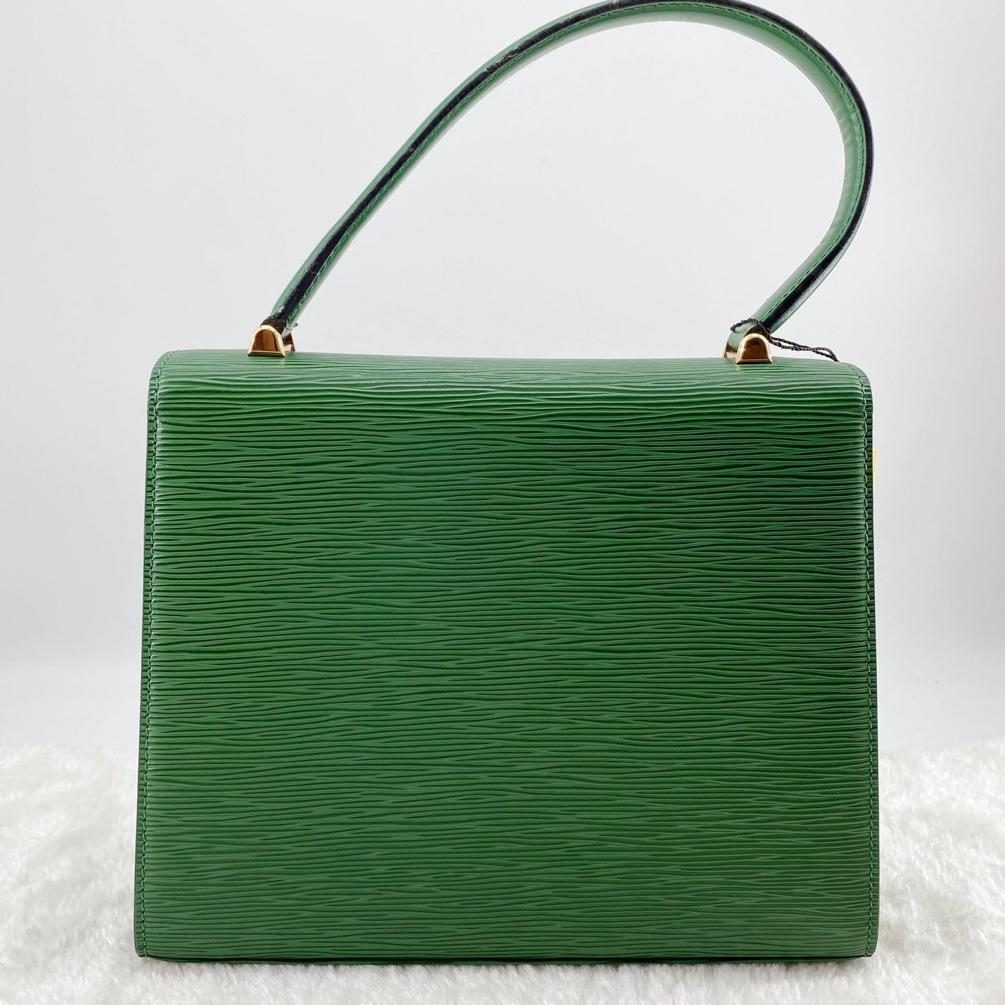 Louis Vuitton Green Leather Marlesherbes Bag