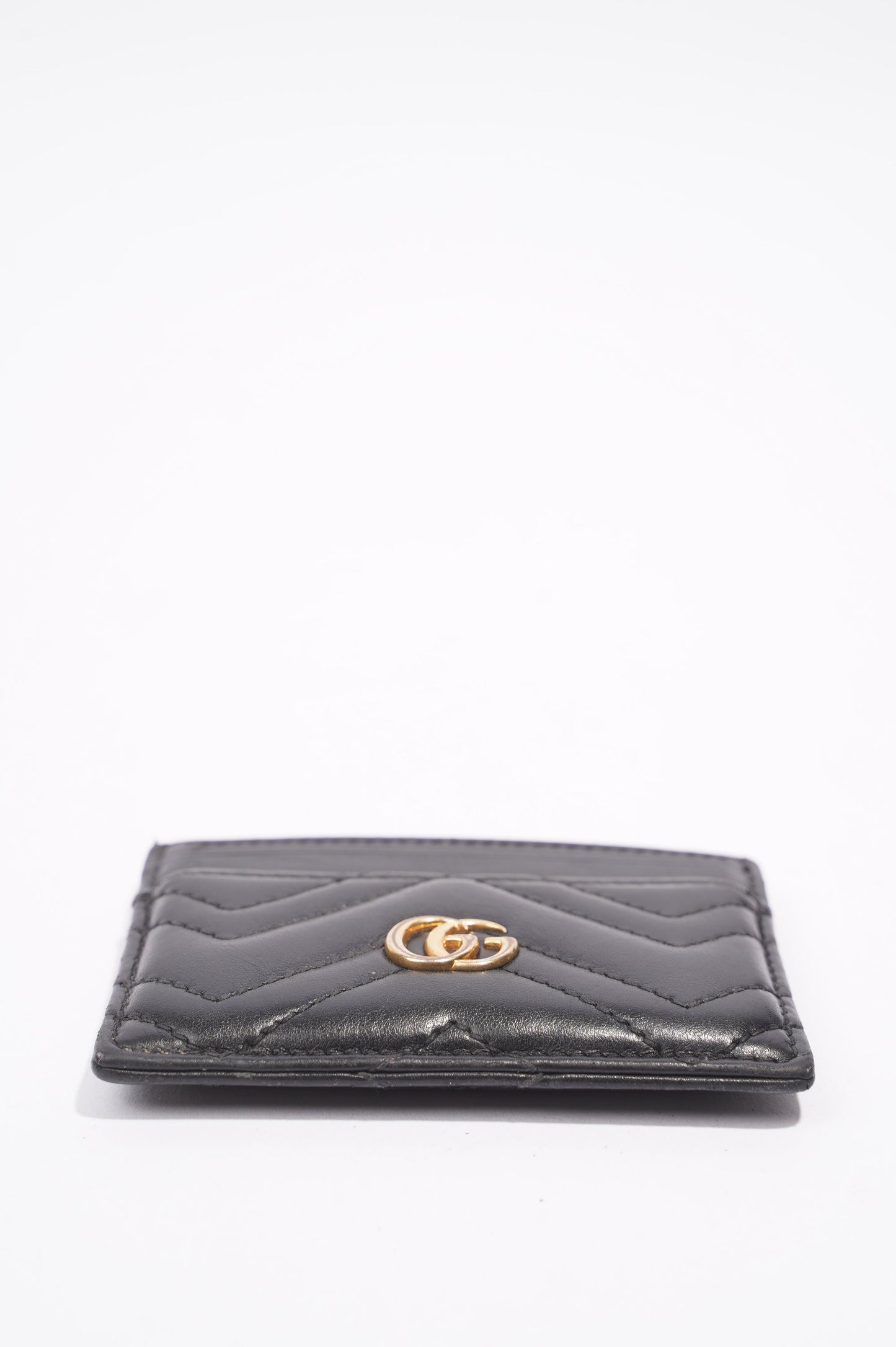Gucci Marmont Card Holder Black Leather
