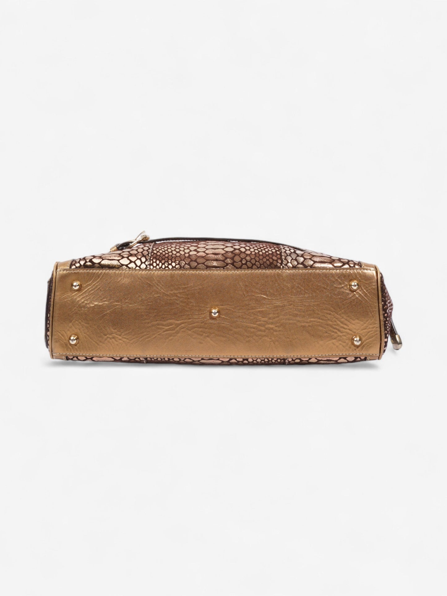 Gucci Romy Bronze / Gold Leather