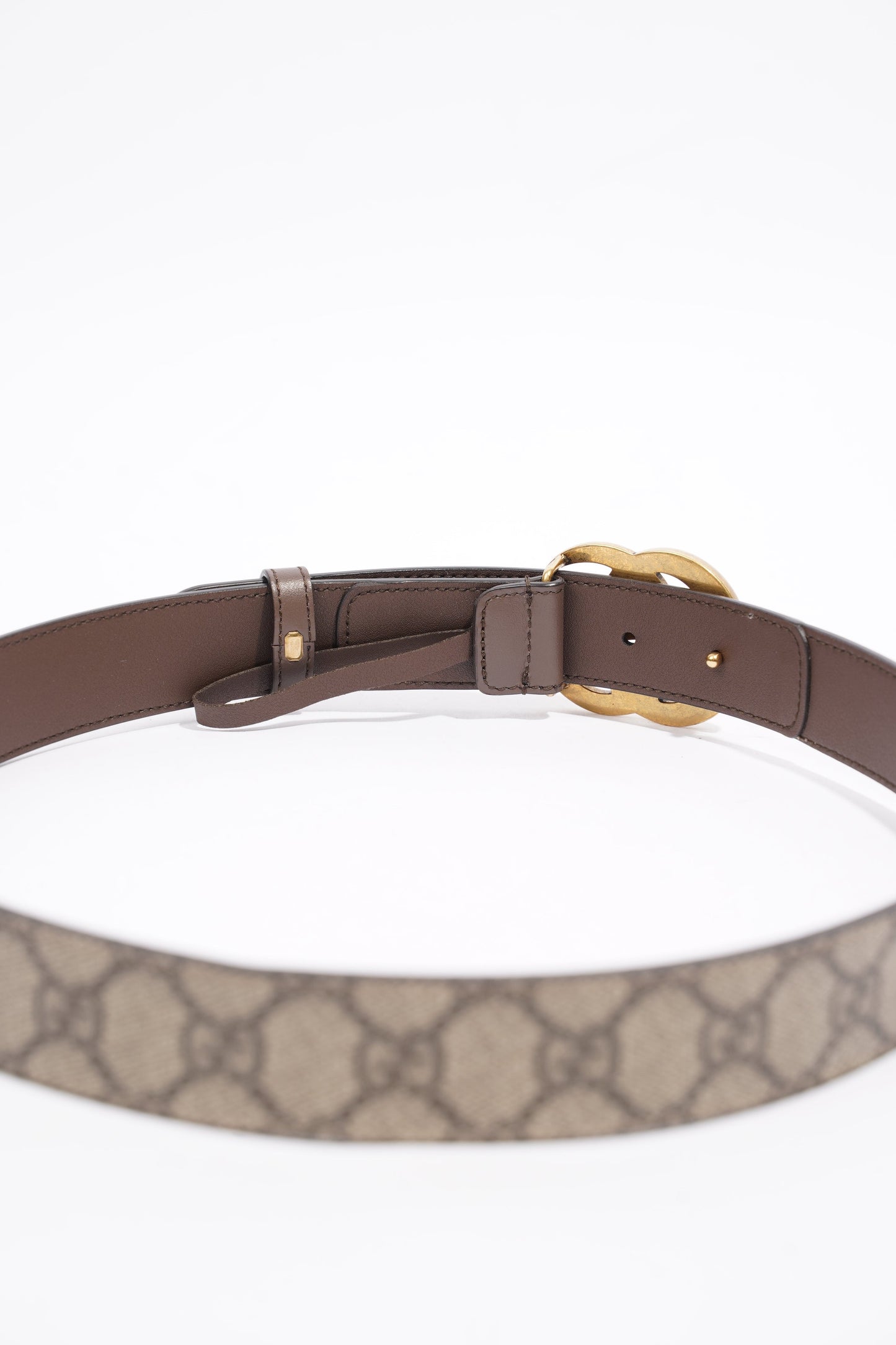 Gucci Marmont Belt Supreme Coated Canvas 80cm 32"