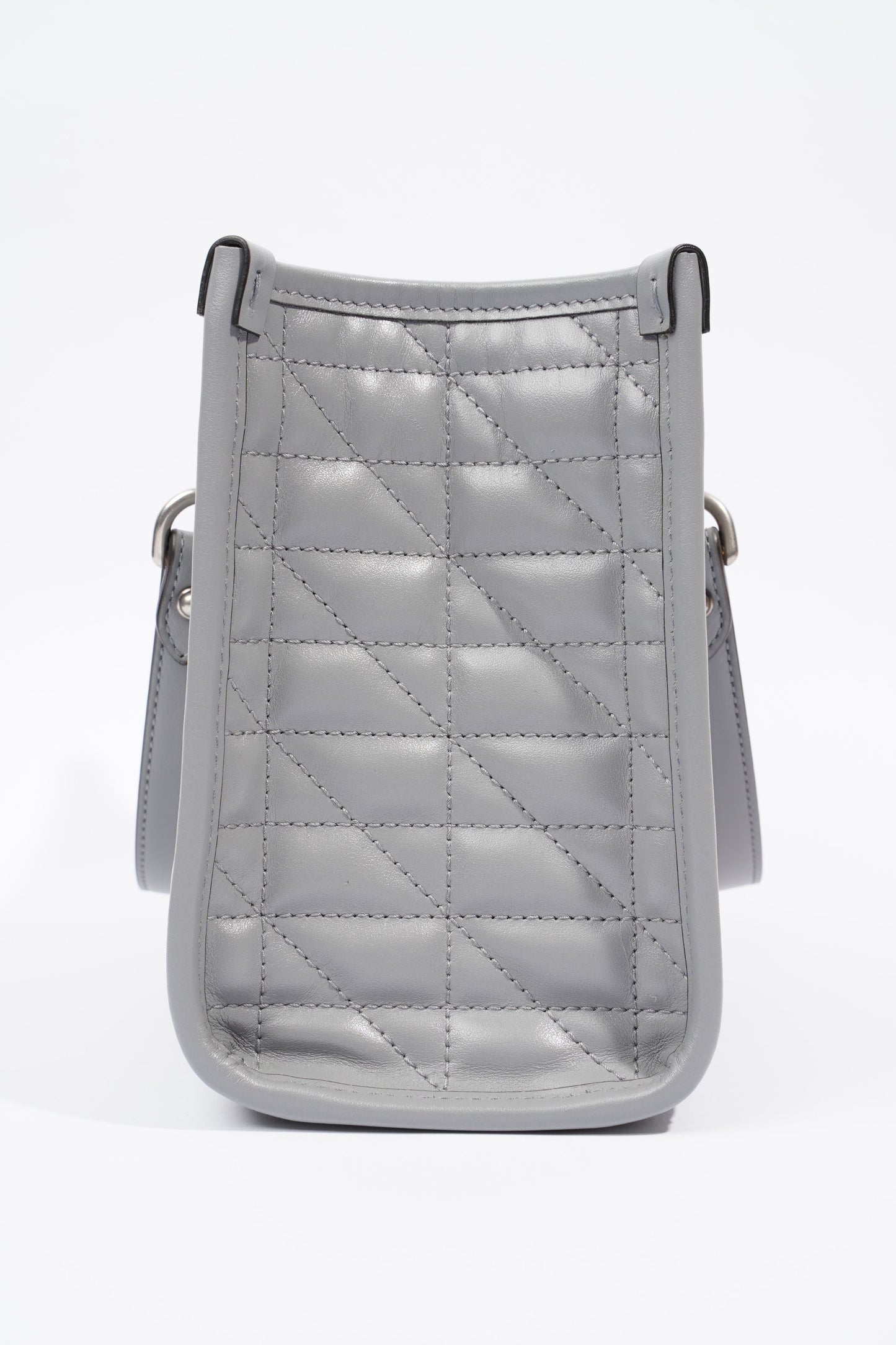 Gucci GG Marmont Tote Bag Grey Leather Small