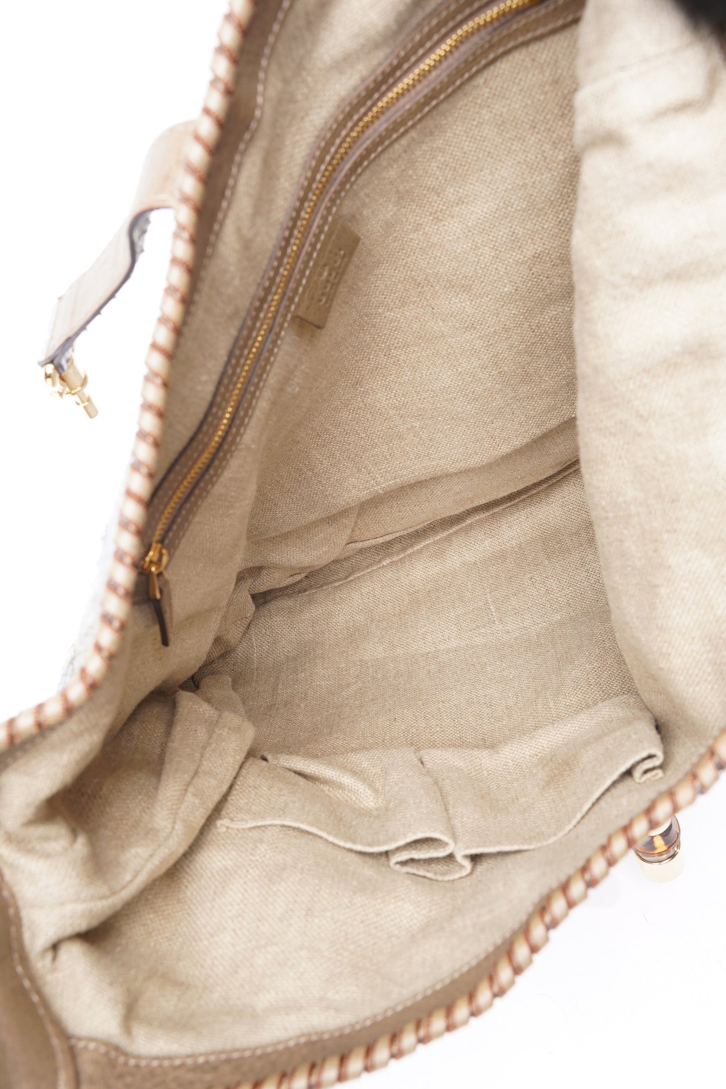 Gucci Jackie Tote Grey Python