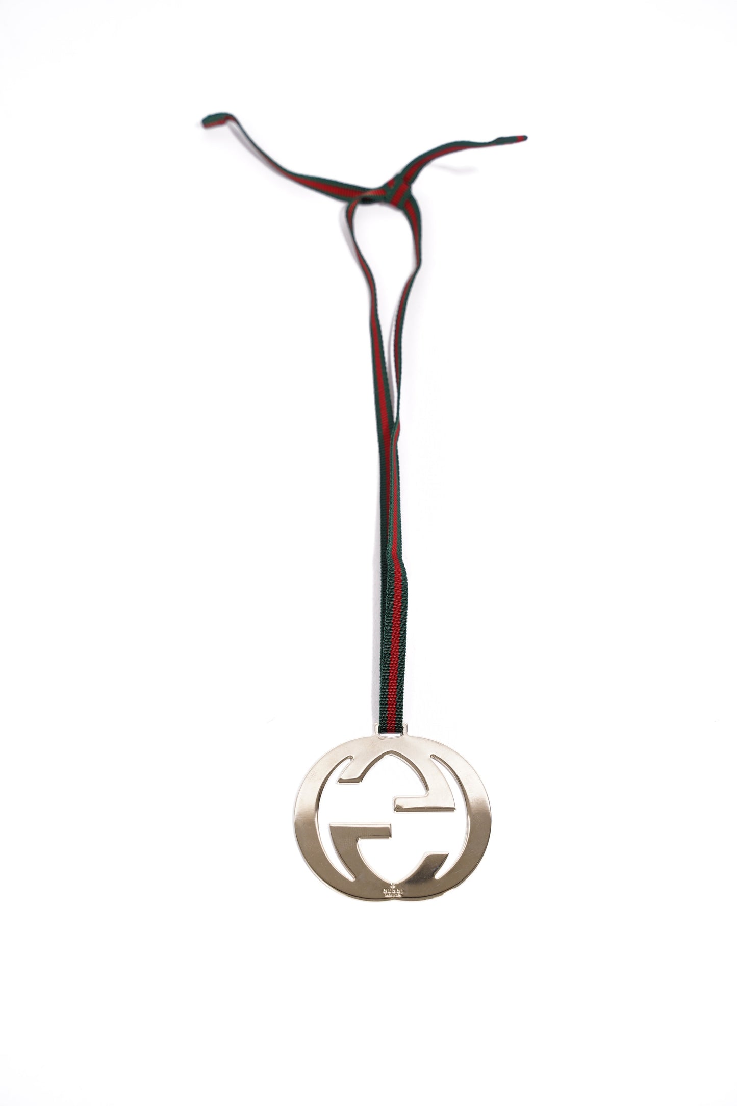 Gucci GG Bag Charm Silver Base Metal