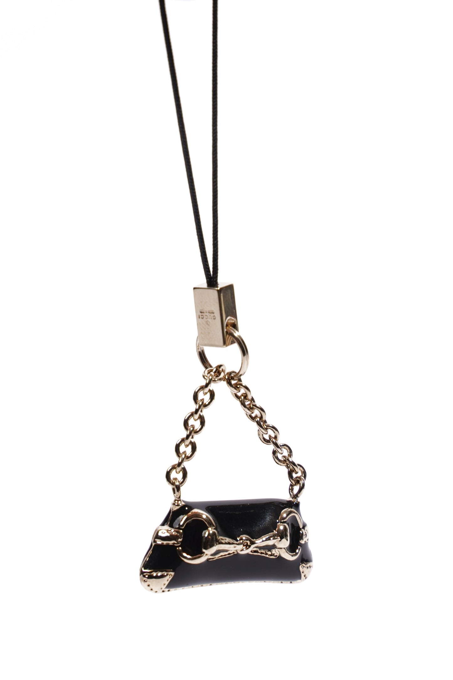 Gucci Phone Charm Black Base Metal