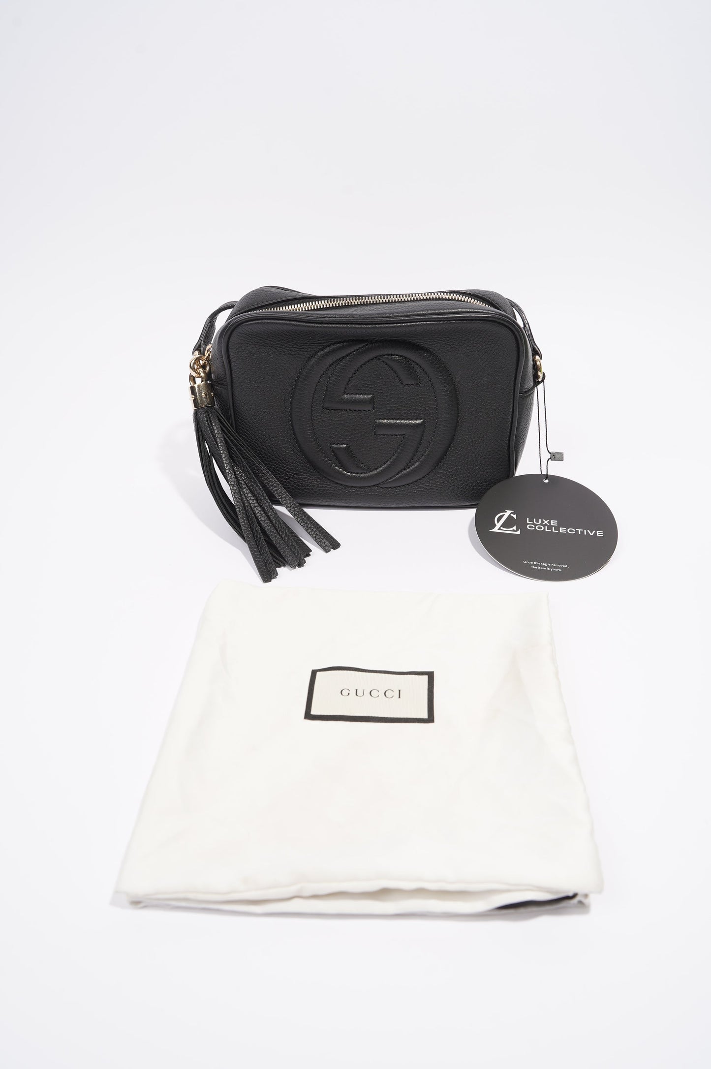 Gucci Soho Disco Black Leather Small