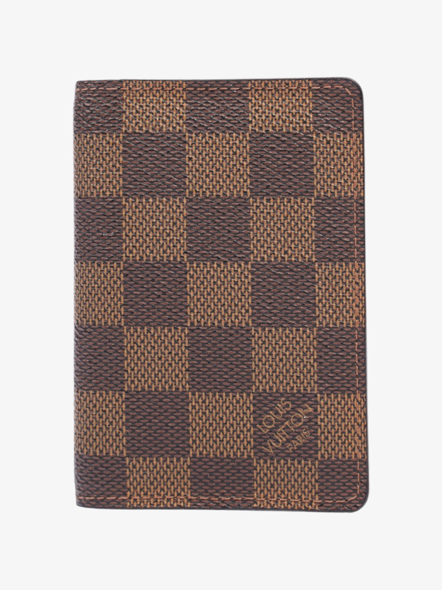 Louis Vuitton Card Holder Damier Ebene Canvas