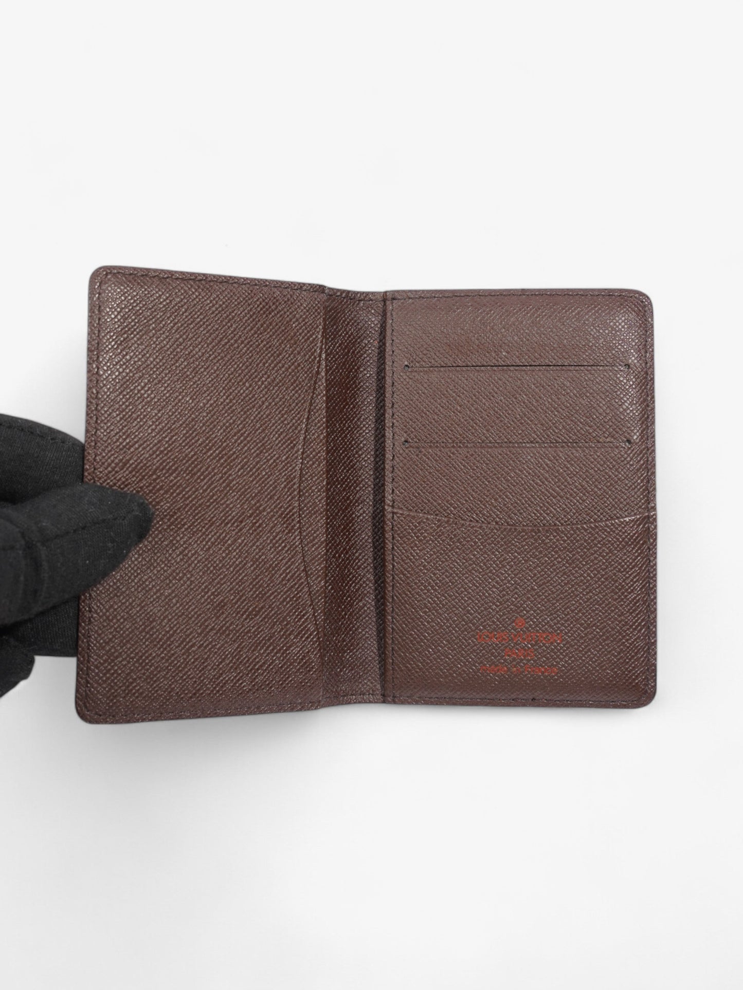 Louis Vuitton Card Holder Damier Ebene Canvas
