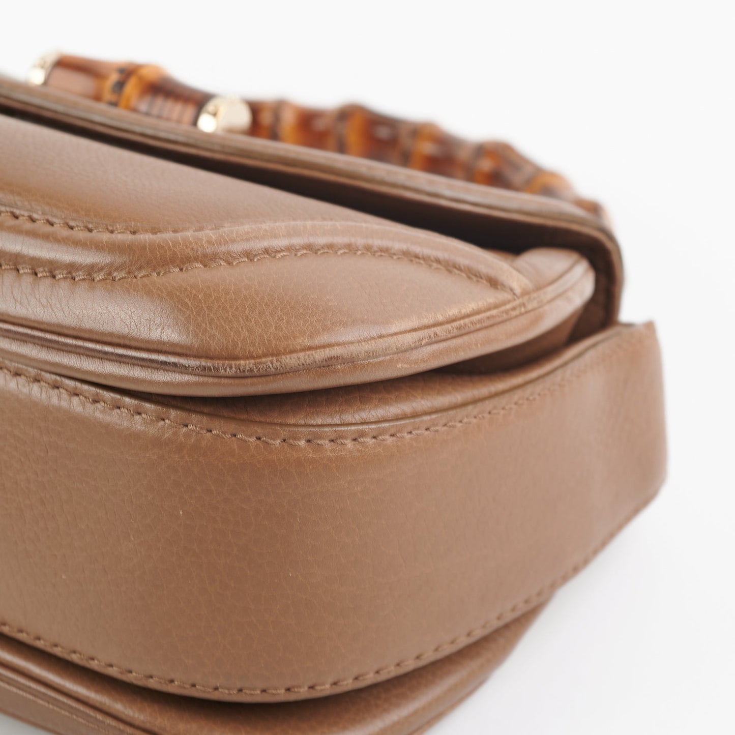 Gucci Top Handle Horsebit Beige
