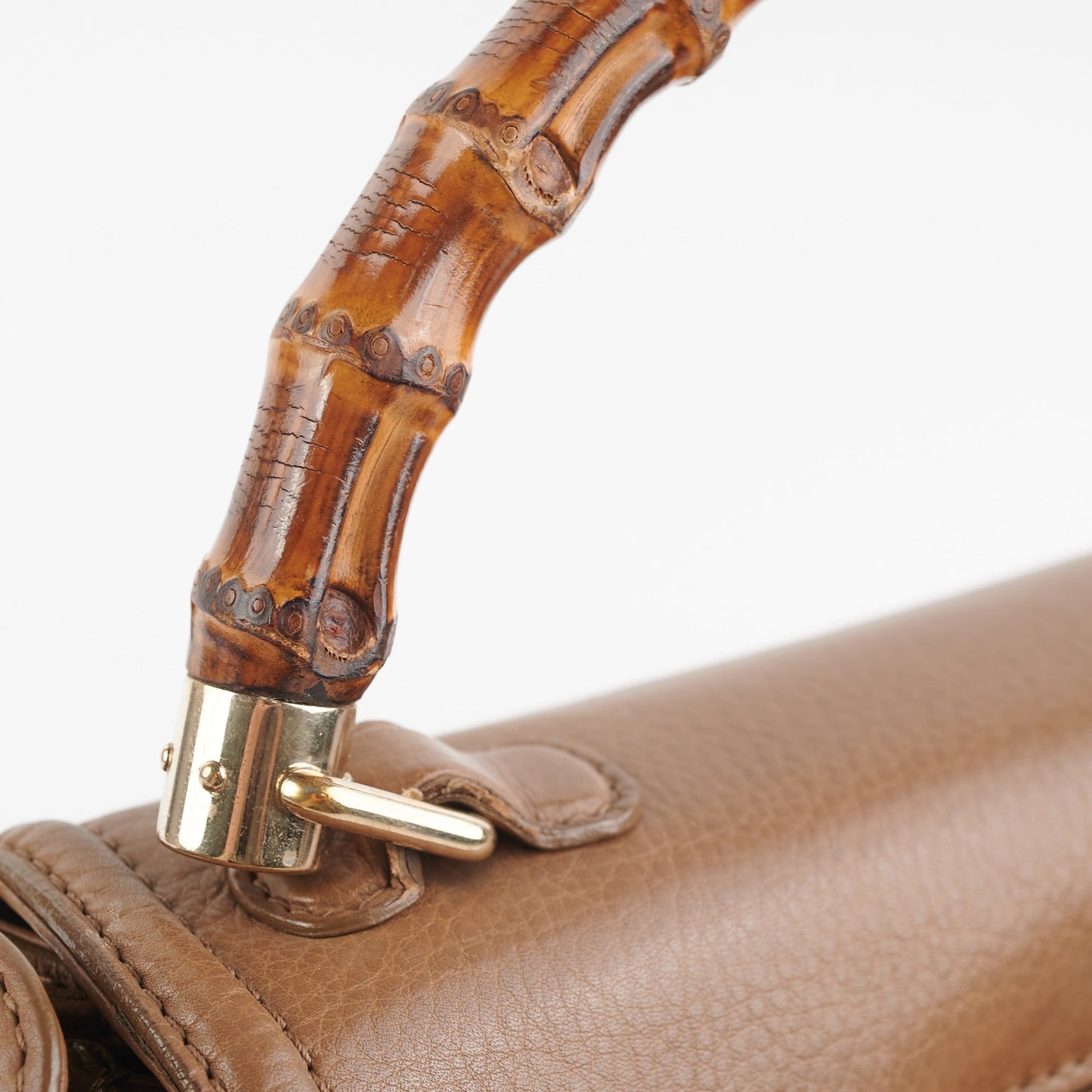 Gucci Top Handle Horsebit Beige