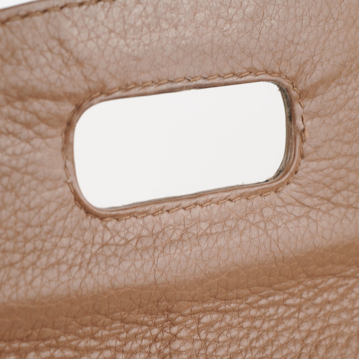 Gucci Top Handle Horsebit Beige