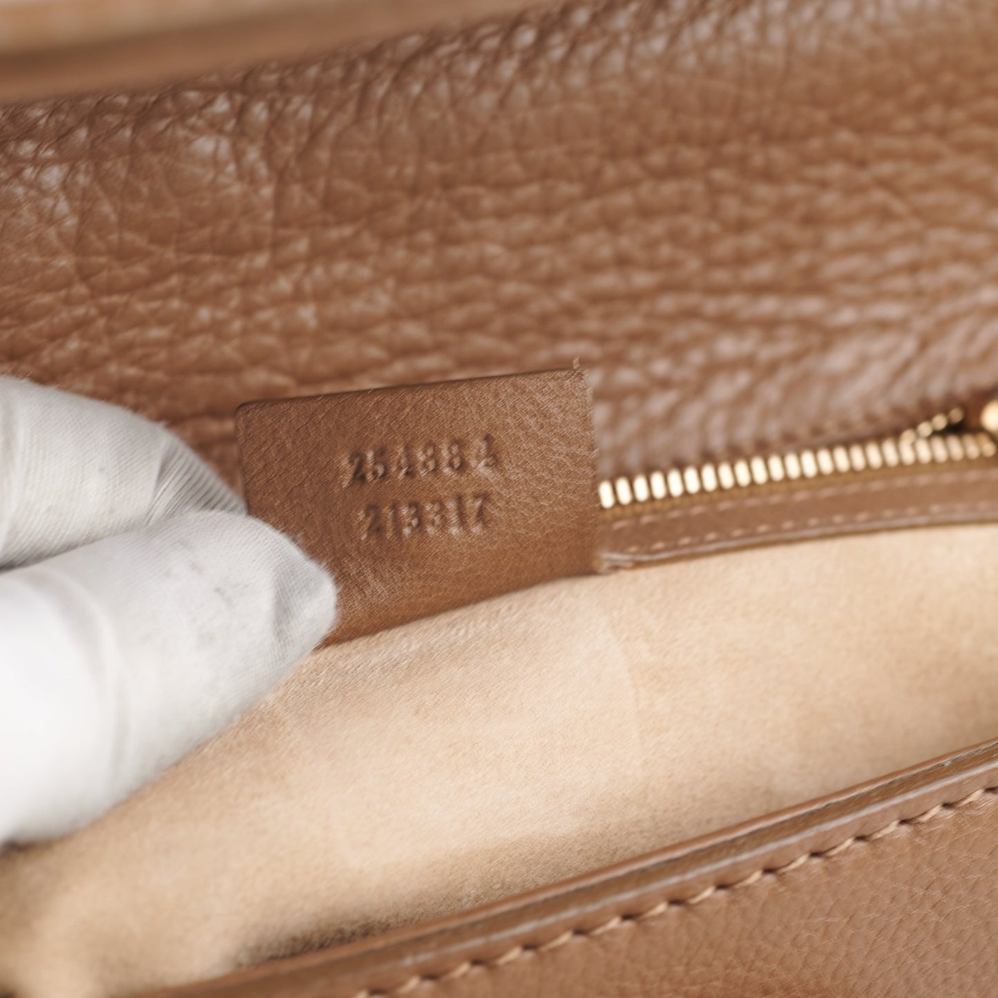 Gucci Top Handle Horsebit Beige