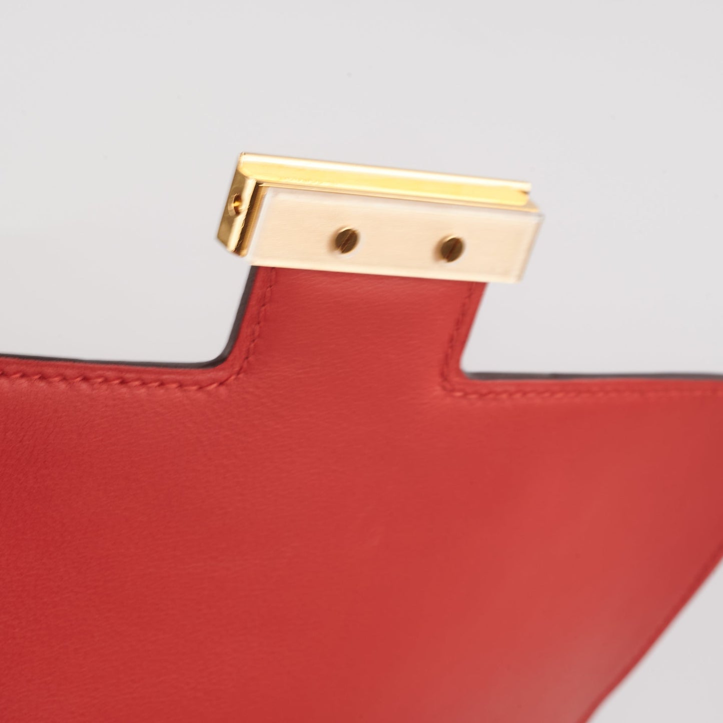 Hermes 24 Constance Rouge Pivoine Stamp A - 2017