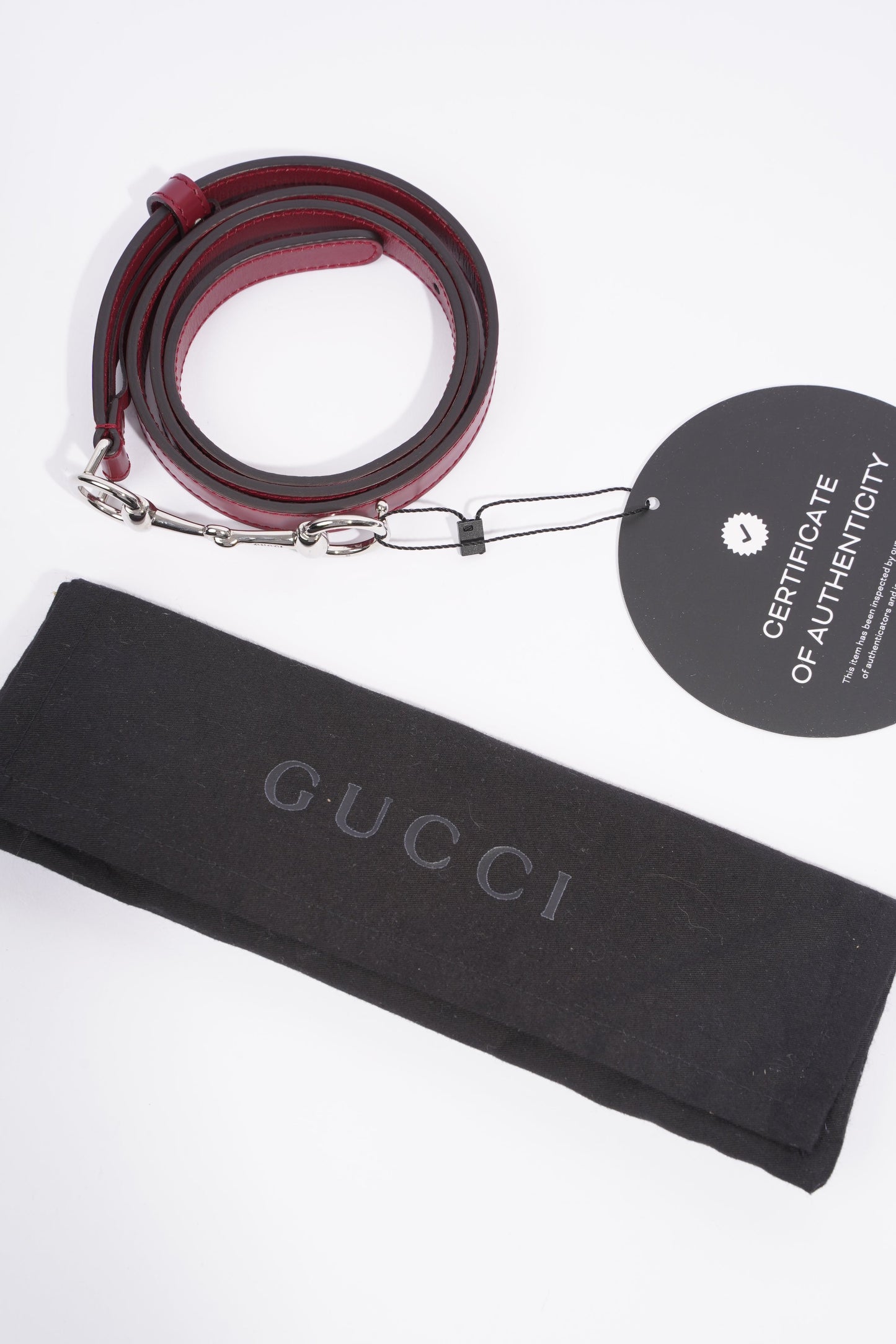 Gucci Horsebit Belt Burgundy Leather 38"