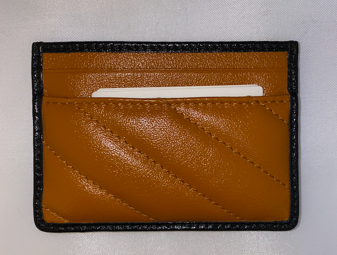 Gucci Interlocking GG Card Case in Vaccha Brown