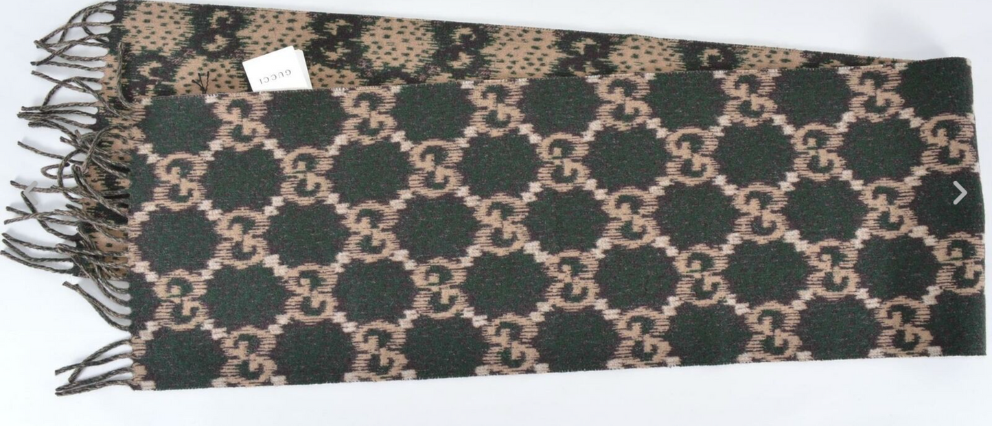 Gucci Reversible Wool Scarf
