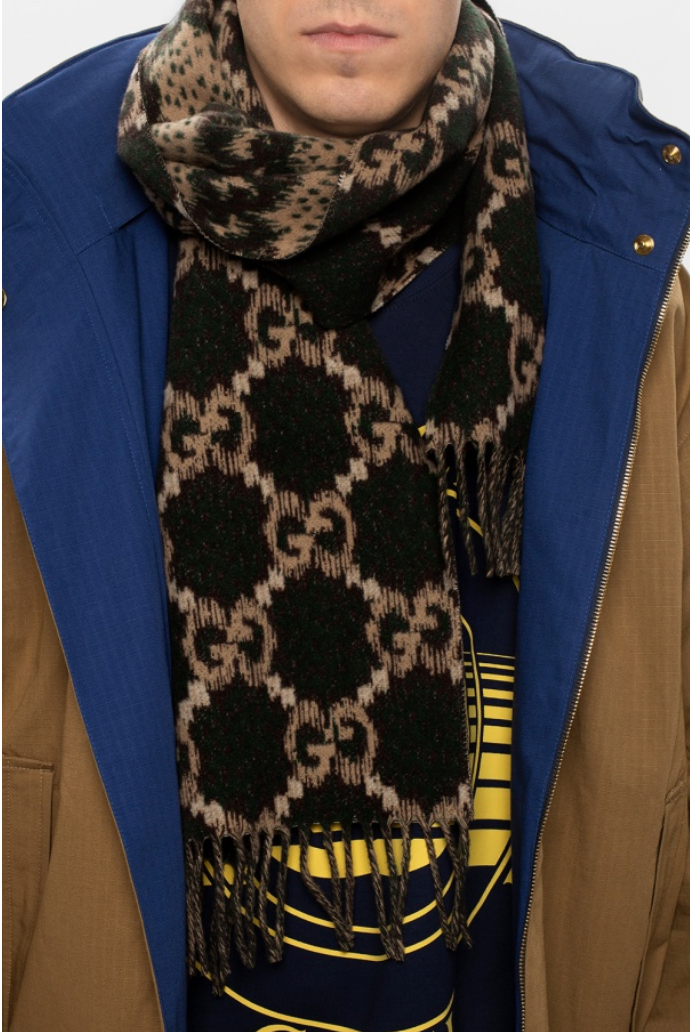 Gucci Reversible Wool Scarf