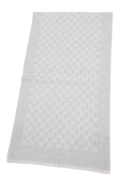 Gucci Double Jacquard GG Wool Scarf