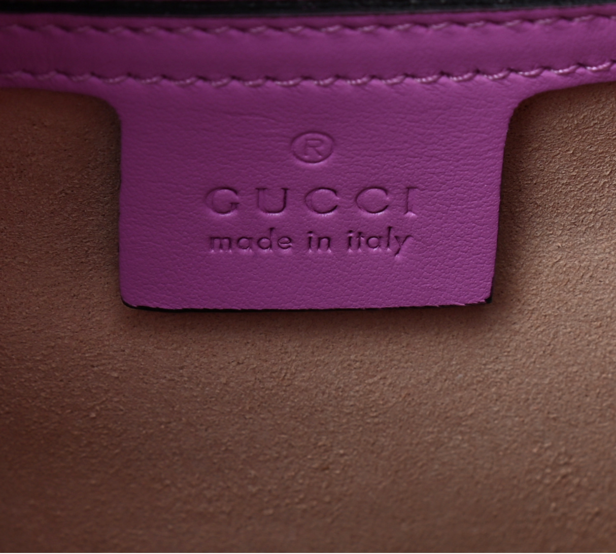 GUCCI Calfskin Matelasse Small GG Marmont Tote Candy Pink