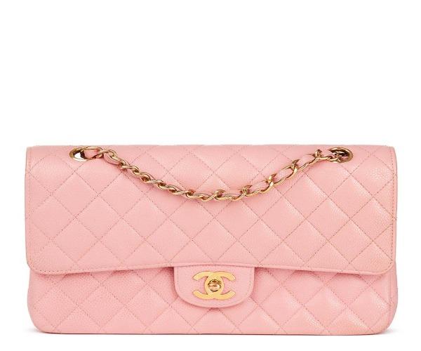 Chanel Classic Clutch With Chain – CWC Caviar Pink SiLouis Vuittoner-Toned