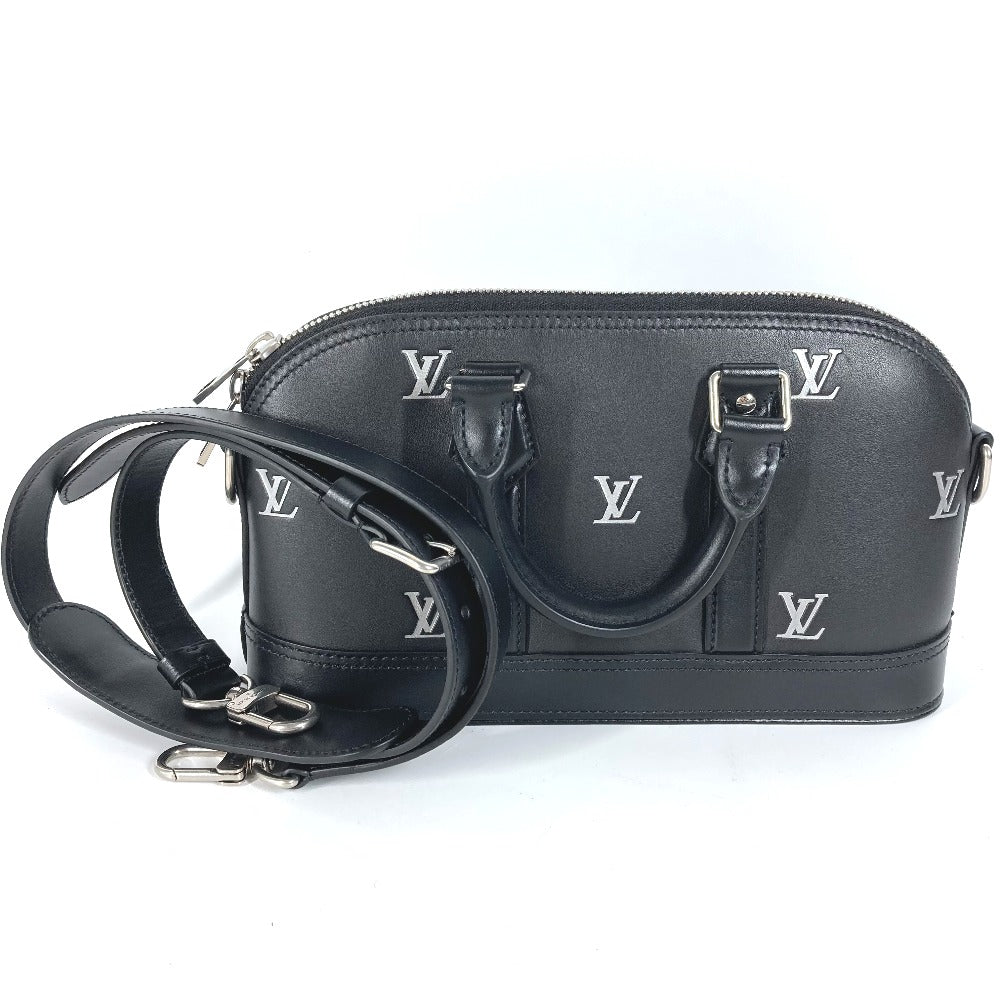 LOUIS VUITTON Handbag M24529 Calf leather black Alma EW