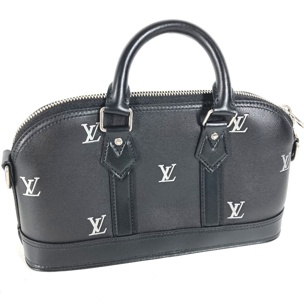 LOUIS VUITTON Handbag M24529 Calf leather black Alma EW