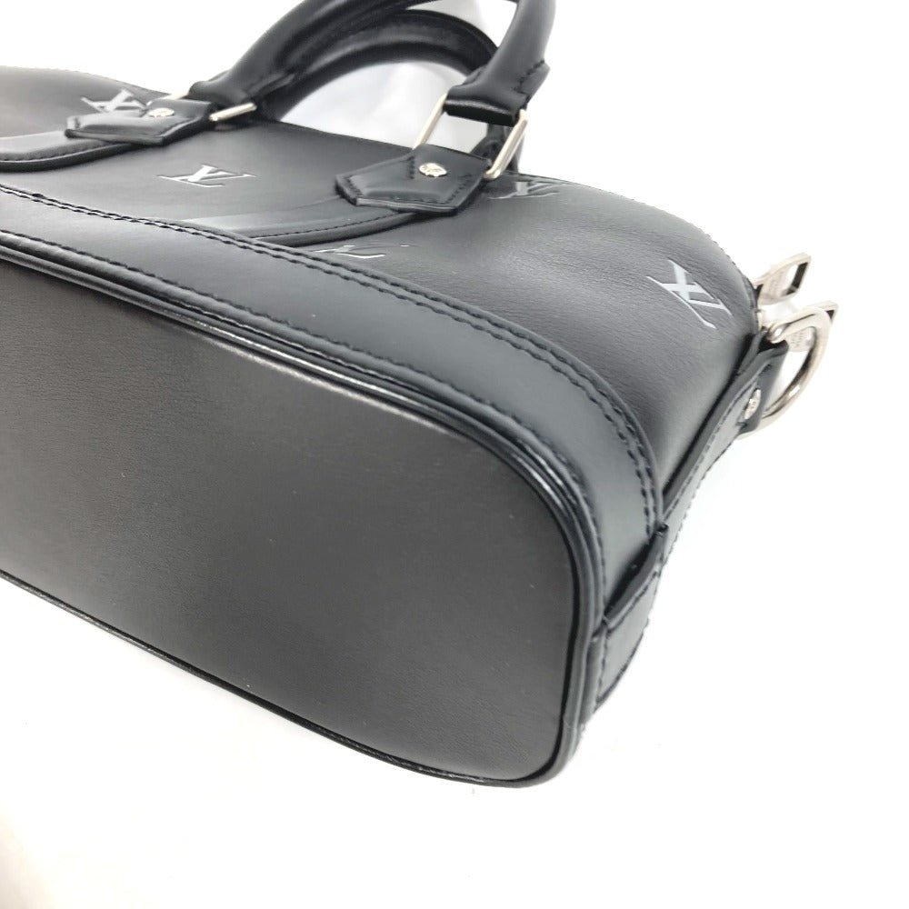 LOUIS VUITTON Handbag M24529 Calf leather black Alma EW