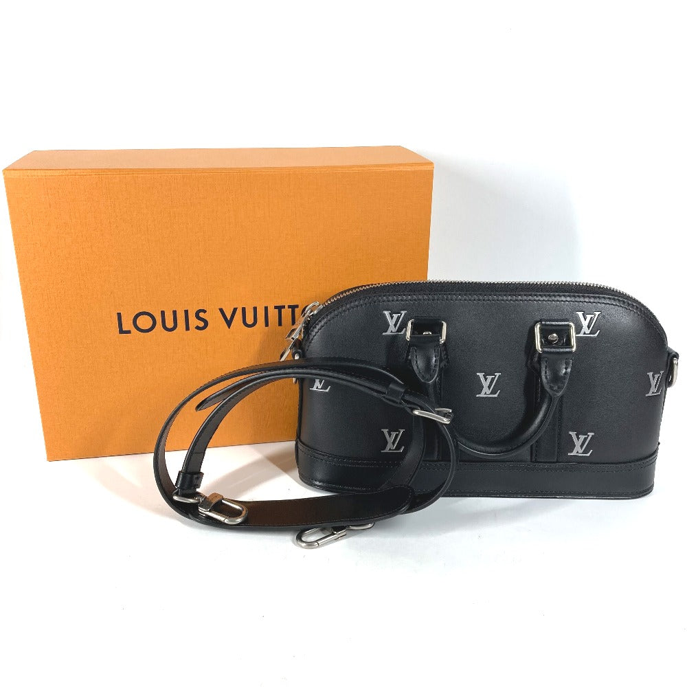 LOUIS VUITTON Handbag M24529 Calf leather black Alma EW