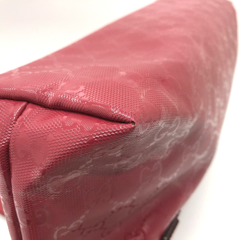 GUCCI Tote Bag 211138 GG implementation Red pink type GG implementation Women Used