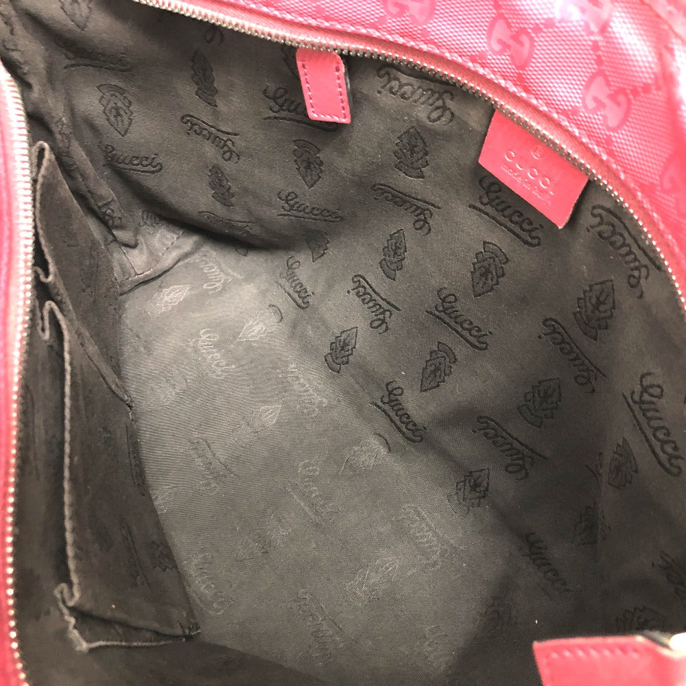 GUCCI Tote Bag 211138 GG implementation Red pink type GG implementation Women Used