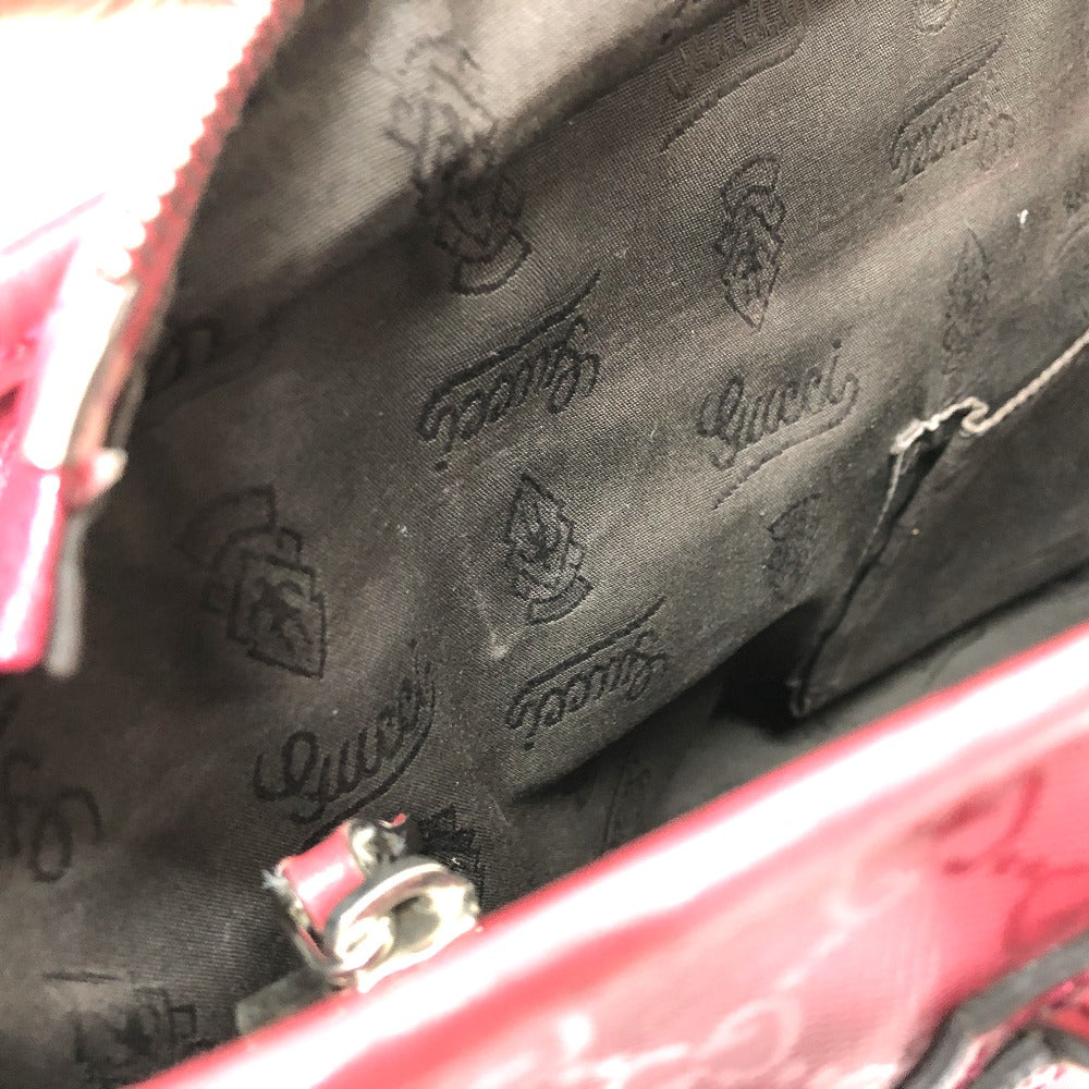GUCCI Tote Bag 211138 GG implementation Red pink type GG implementation Women Used