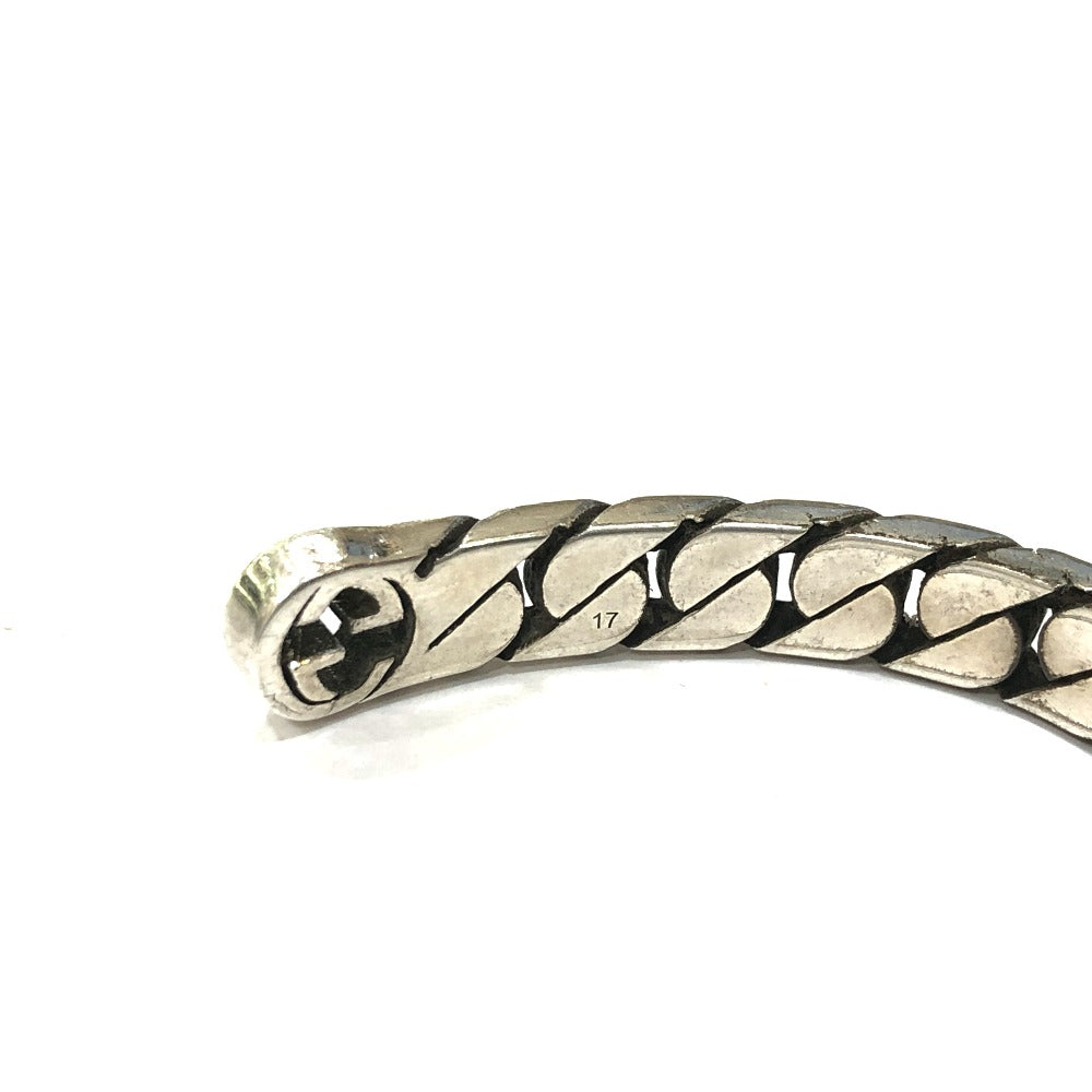 GUCCI bracelet SV925 Silver Interlocking G Women Used
