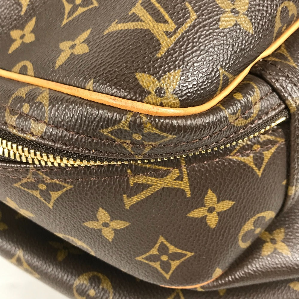 LOUIS VUITTON Boston Duffel bag M41399 Monogram canvas Brown Monogram Alize 24 Van Quatre