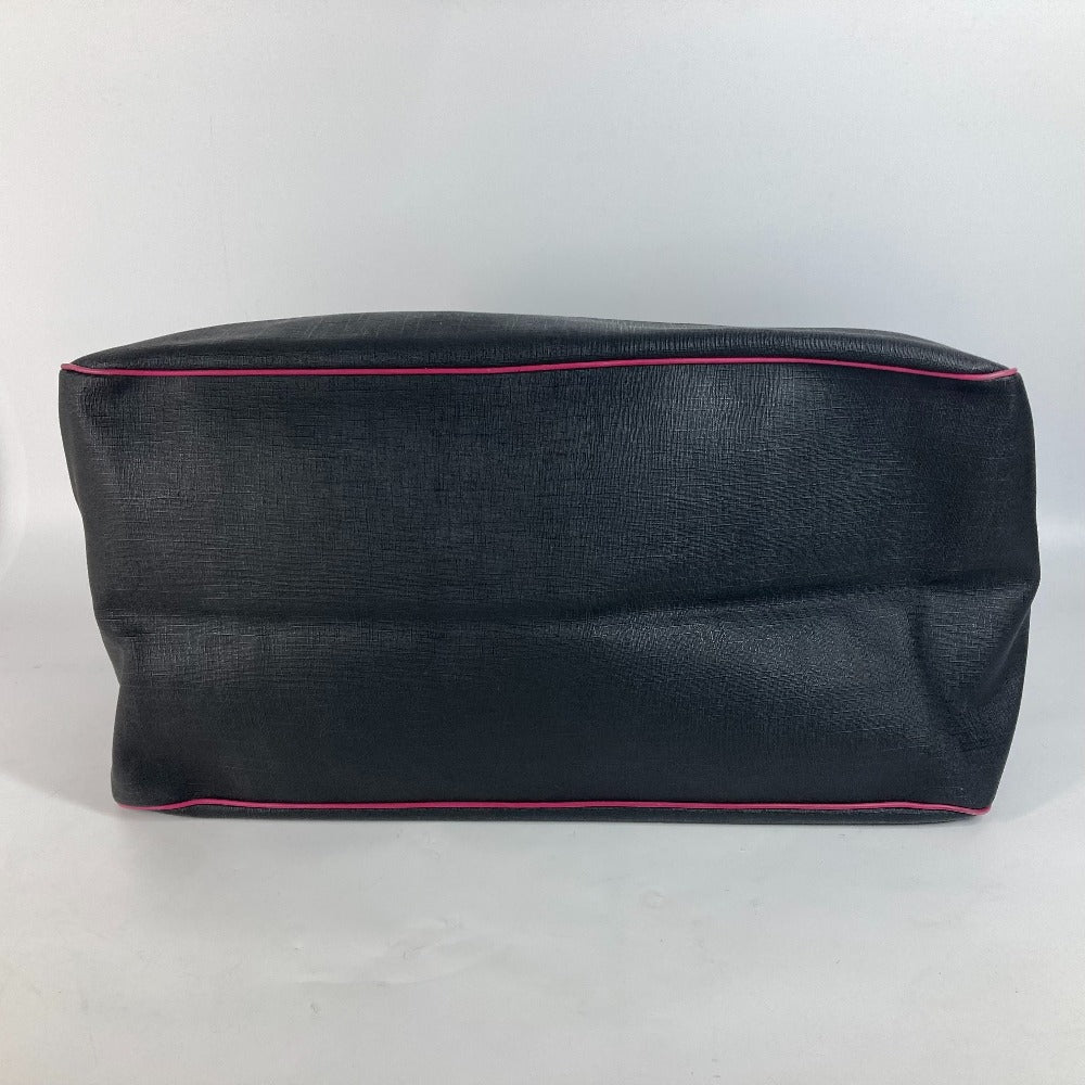GUCCI Boston Duffel bag 162800 PVC / Leather gray logo unisex(Unisex) Used
