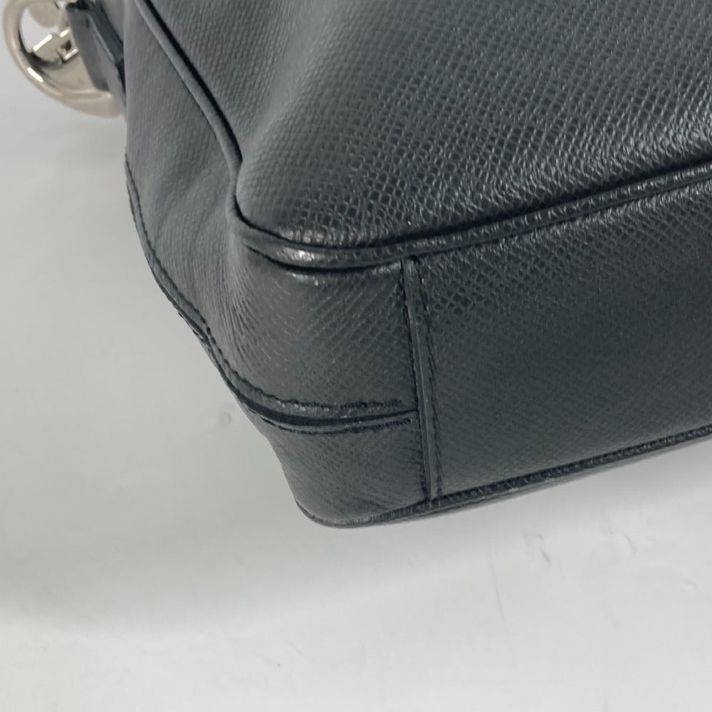 LOUIS VUITTON Handbag  M33412 Taiga Leather black Taiga PDV Portodocument Voyage PM